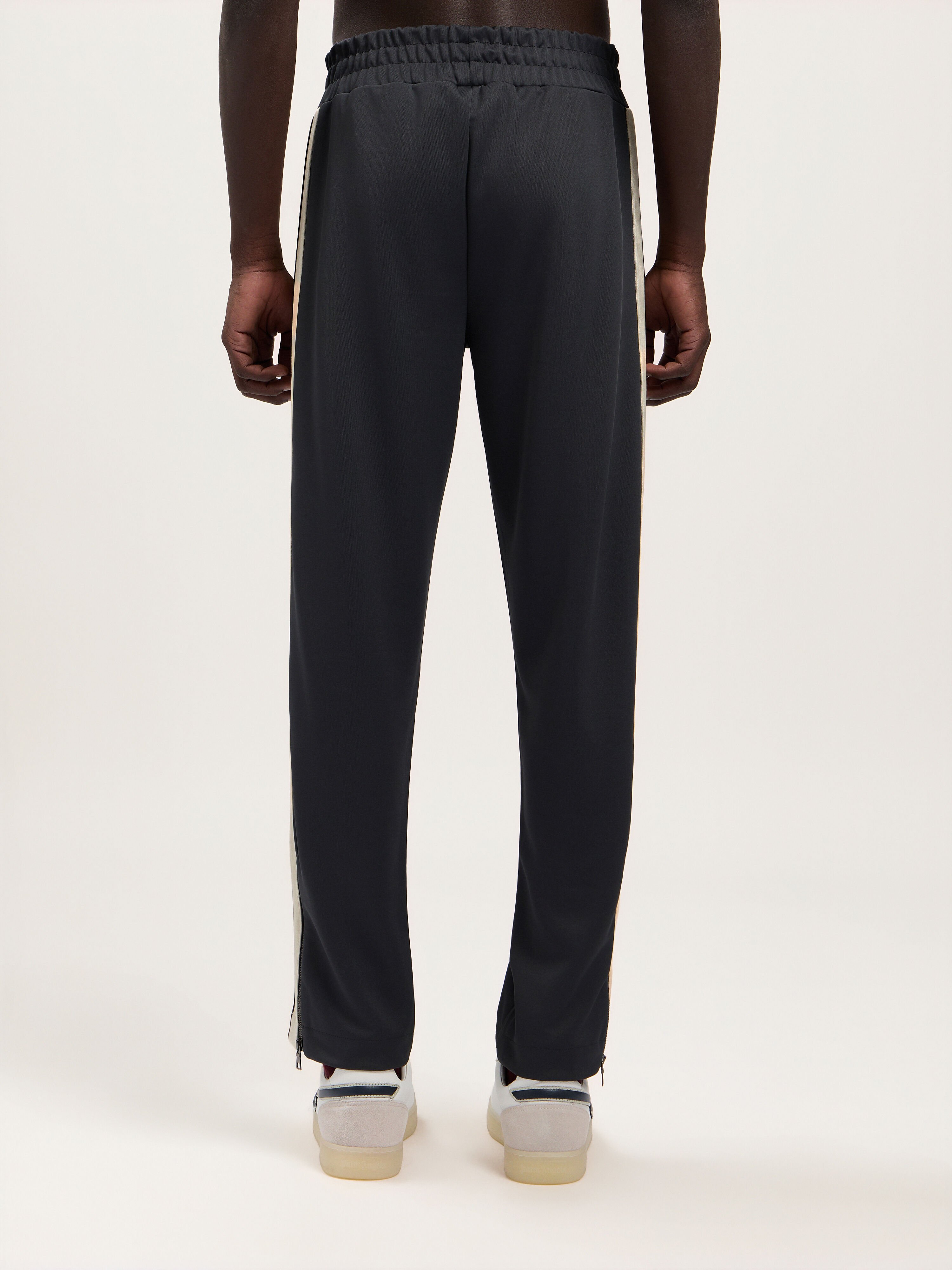 Classic Logo Track Pants PALM ANGELS Classic Logo Track Pants DARK GREY OFF WHITE PMCJ020S26FAB001