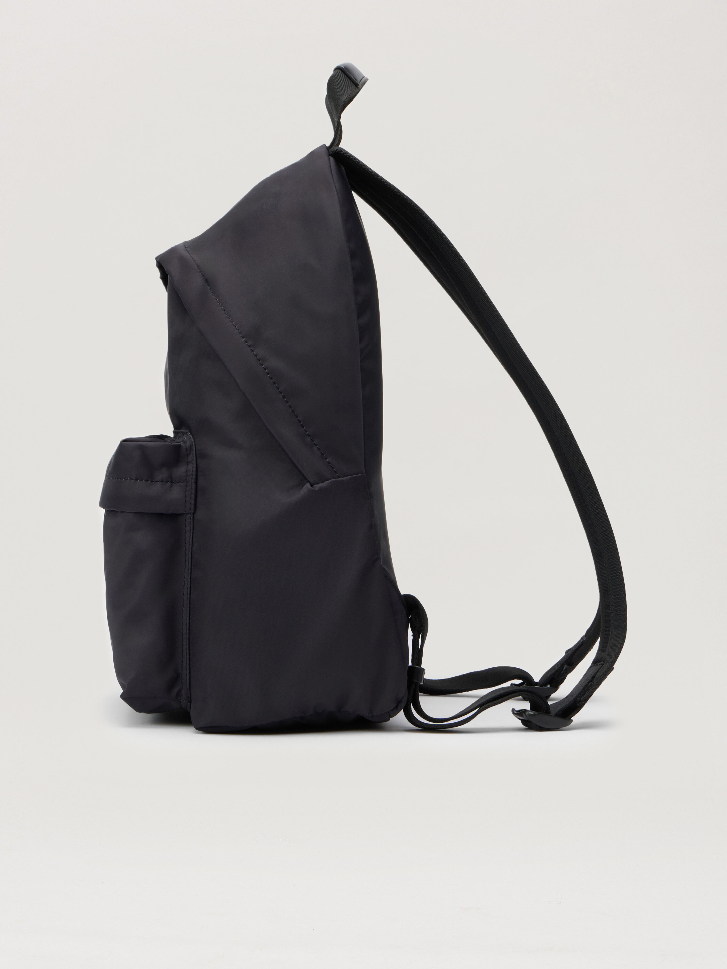 PALM ANGELS Blurred Logo Big Backpack BLACK - OCHER YELLOW PBNB018F25FAB001