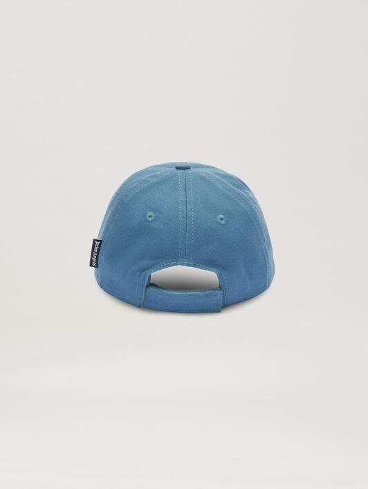 PALM ANGELS  Baseballcap mit Logo BLACK OFF WHITE PBLB002C99FAB001