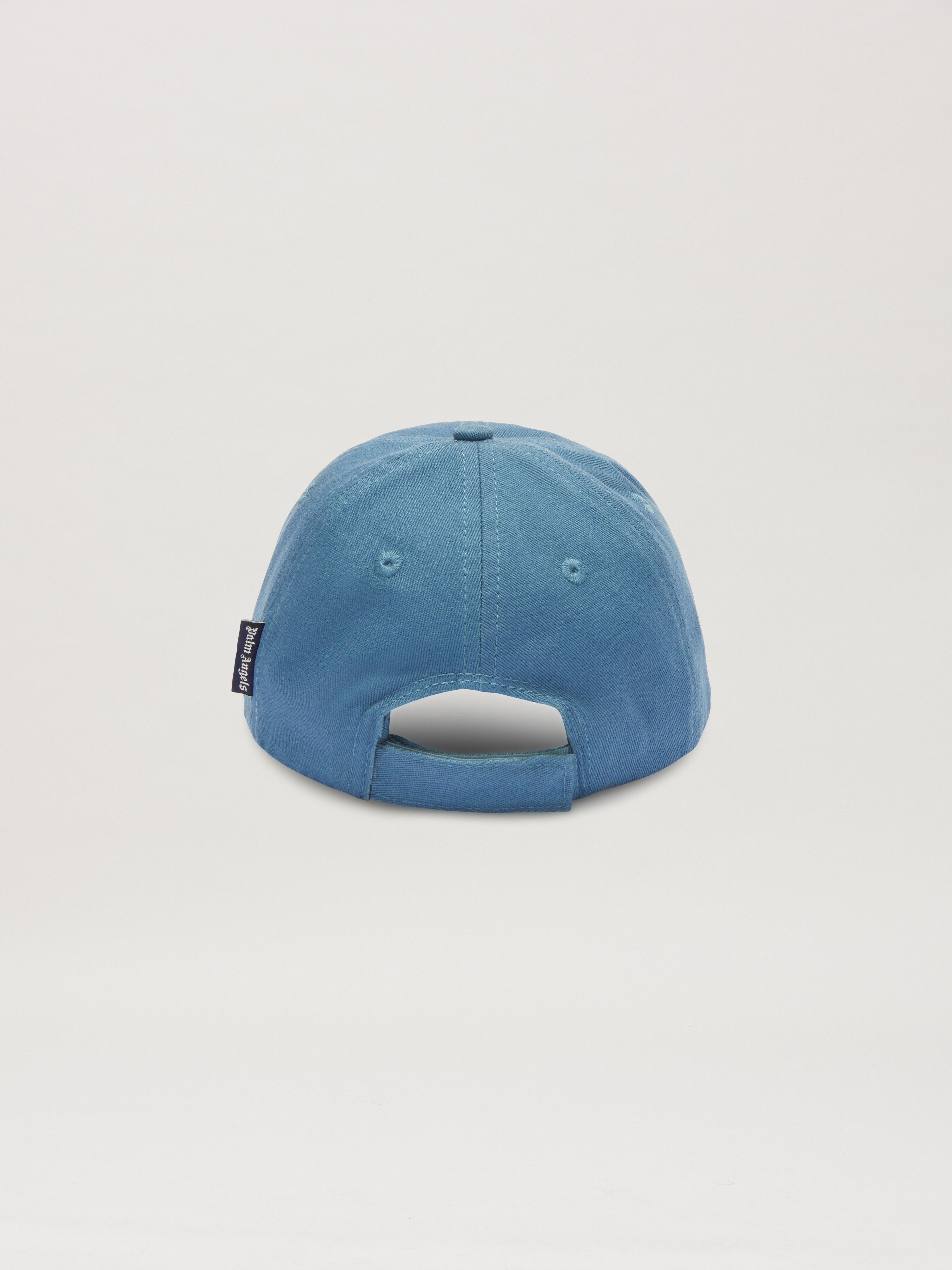 PALM ANGELS  Baseballcap mit Logo BLACK OFF WHITE PBLB002C99FAB001