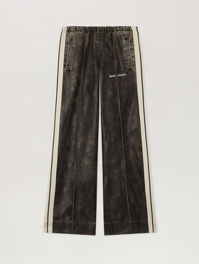 PALM ANGELS Classic Logo Track Pants VINTAGE BLACK TOFU PWJB028S26FAB002