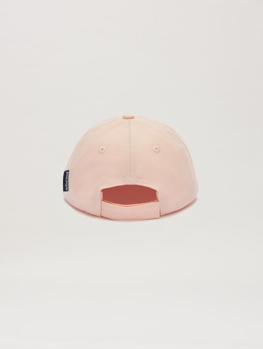 PALM ANGELS  Baseballcap mit dickem Logo ROSE PINK CHERRY PGLB001S25FAB002