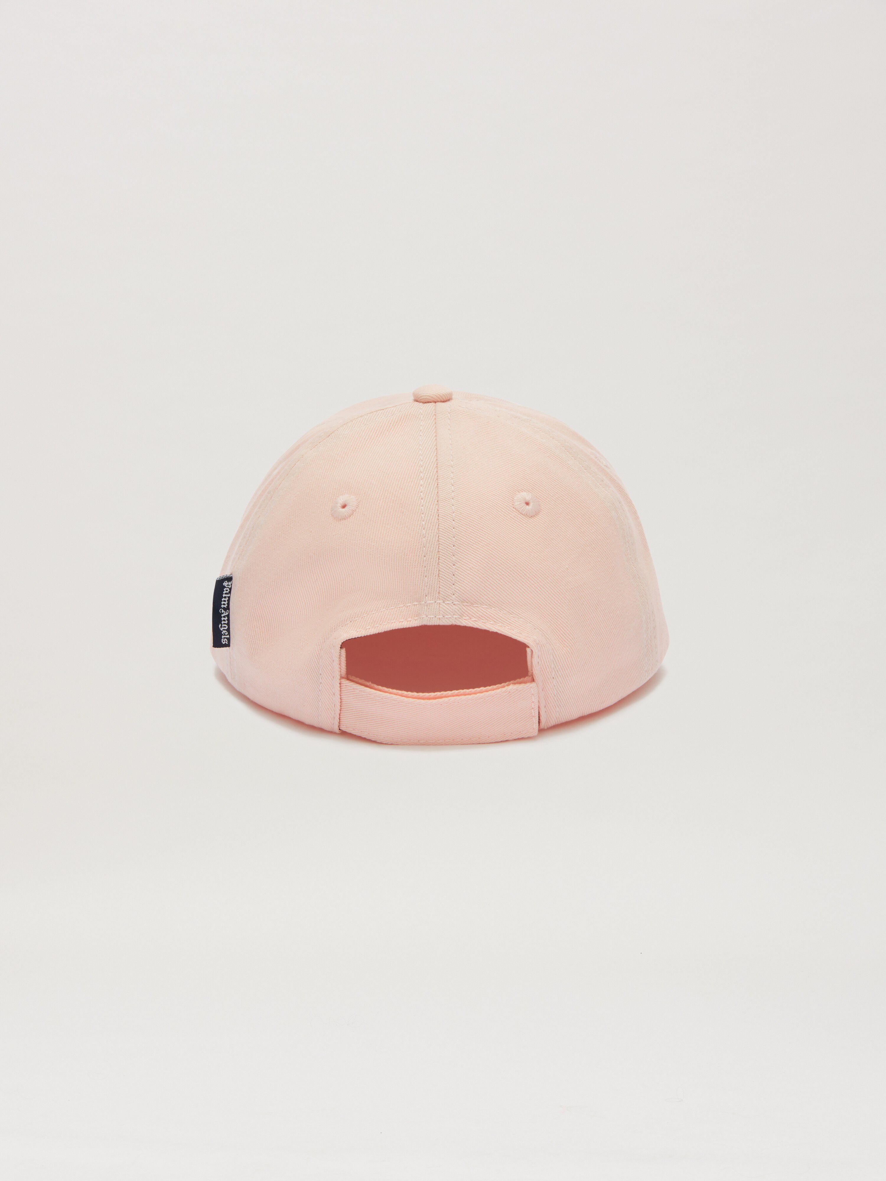 PALM ANGELS  Baseballcap mit dickem Logo ROSE PINK CHERRY PGLB001S25FAB002