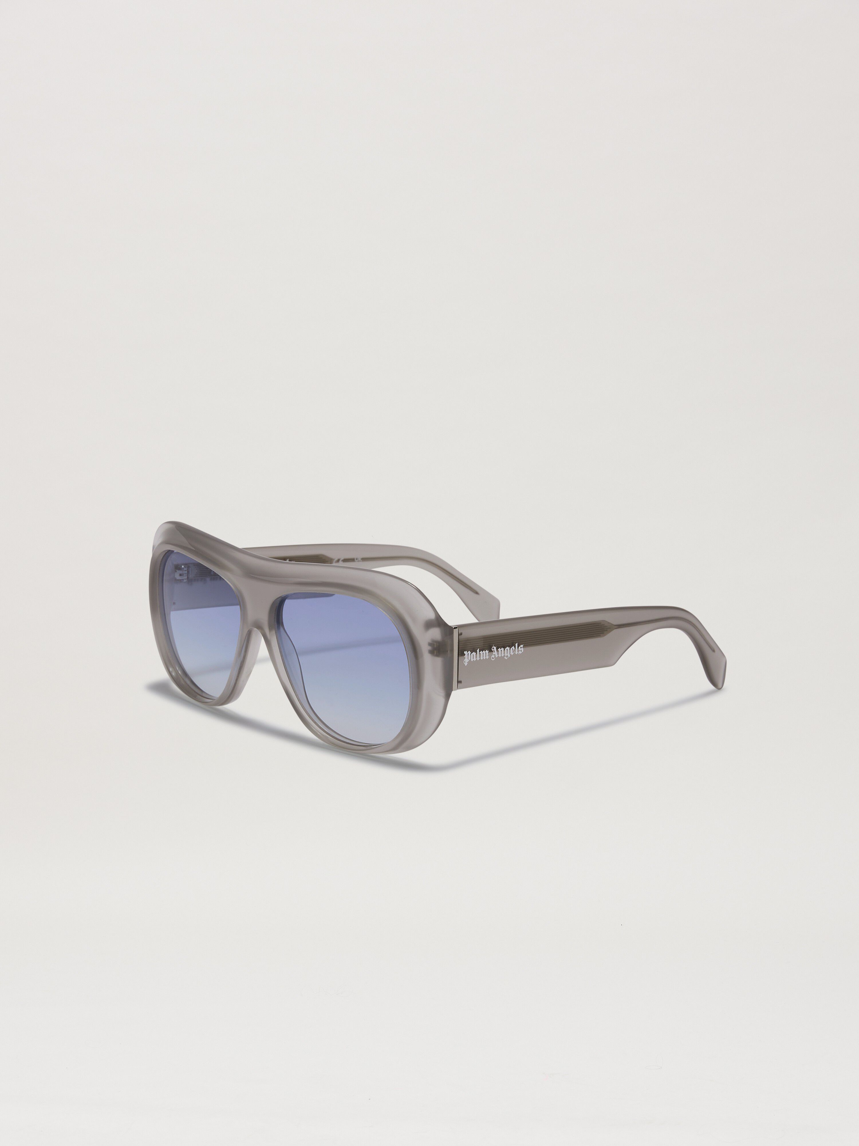 PALM ANGELS  Elfin sunglasses GREY GRADIENT BLUE PERI103S25PLA001