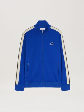 PALM ANGELS  Track Jacket Moncler x Palm Angels BLUE - WHITE PMBE023T25FAB001
