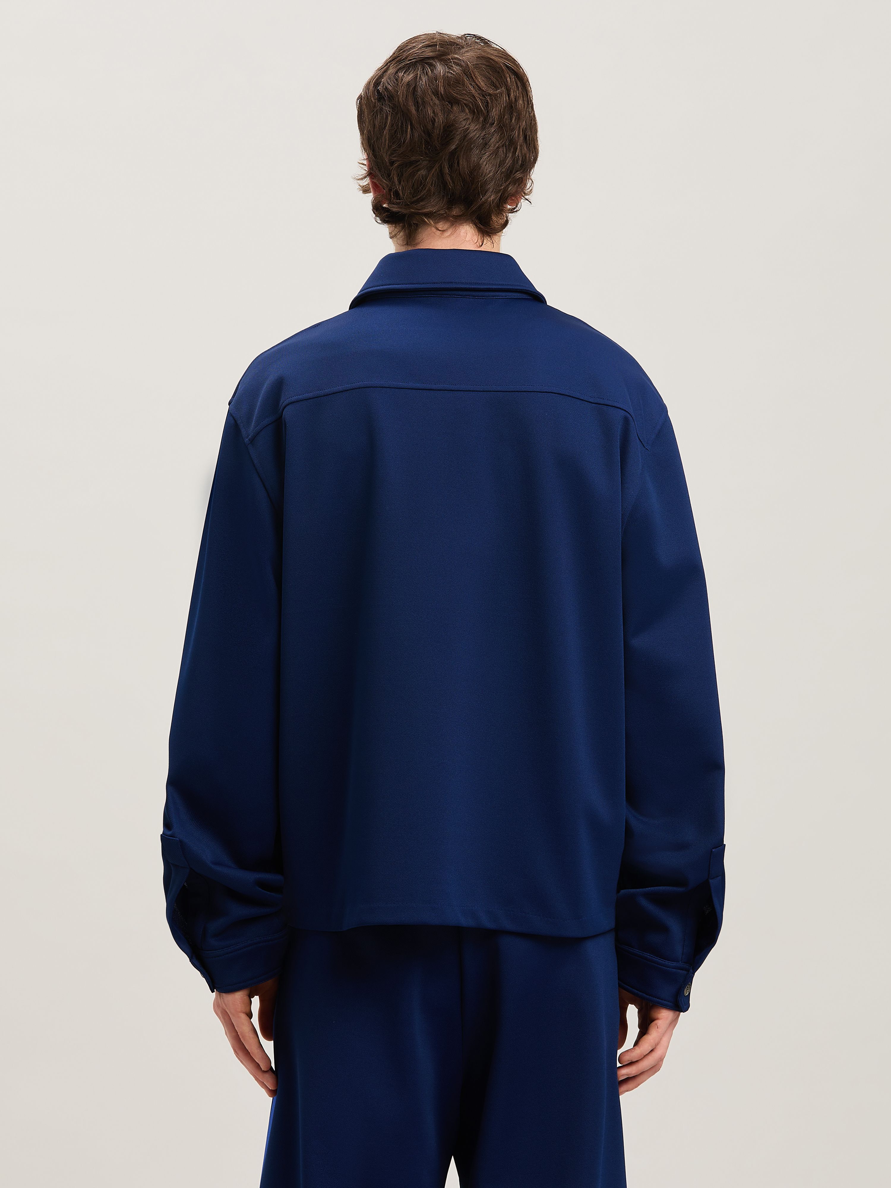 PALM ANGELS  Trainingsjacke NAVY BLUE - BLUE PMBD086S25FAB001