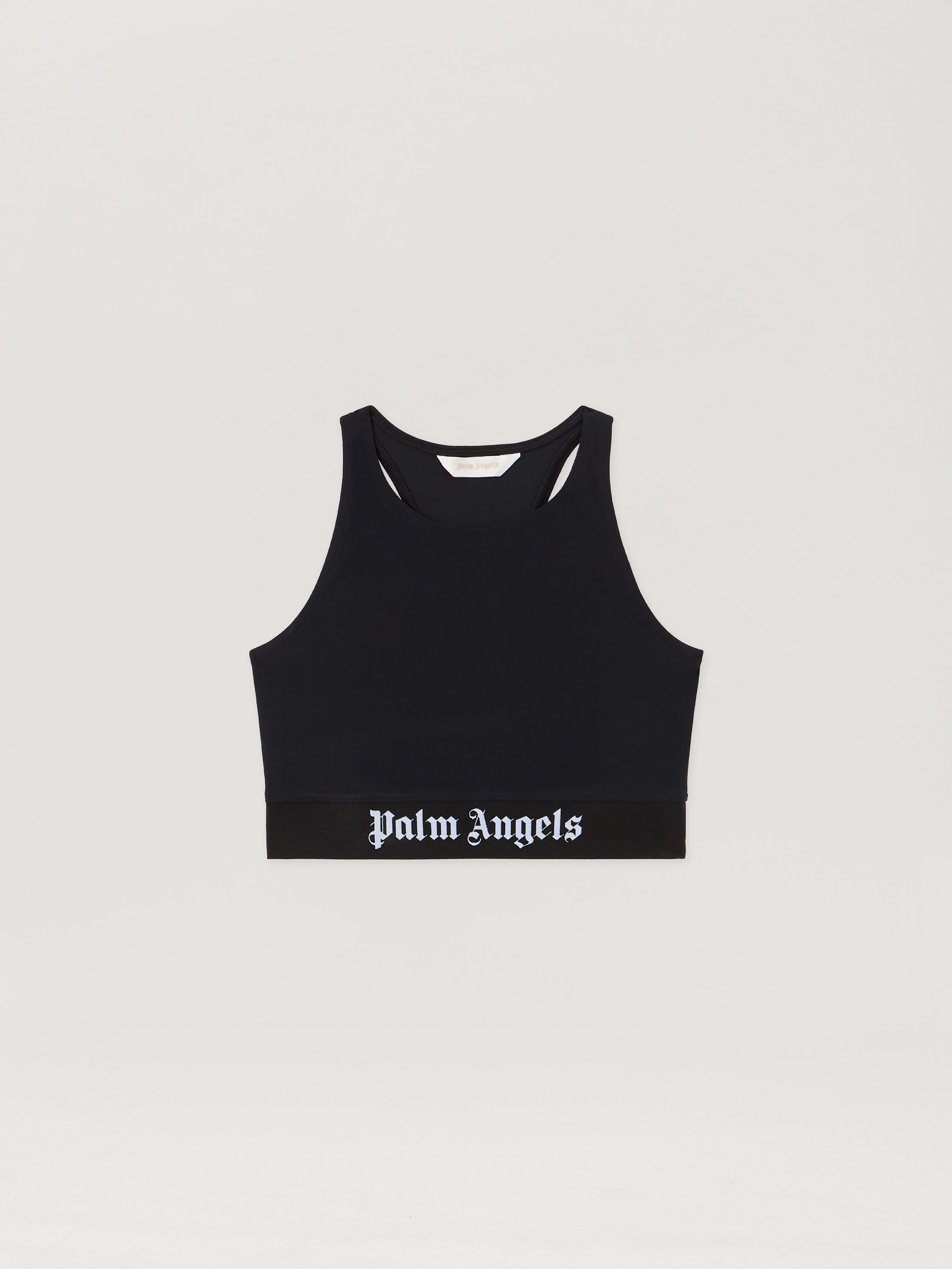 Palm Angels 上のみ Classic Logo Sport Top in BLACK BLACK for Women | Palm Angels®