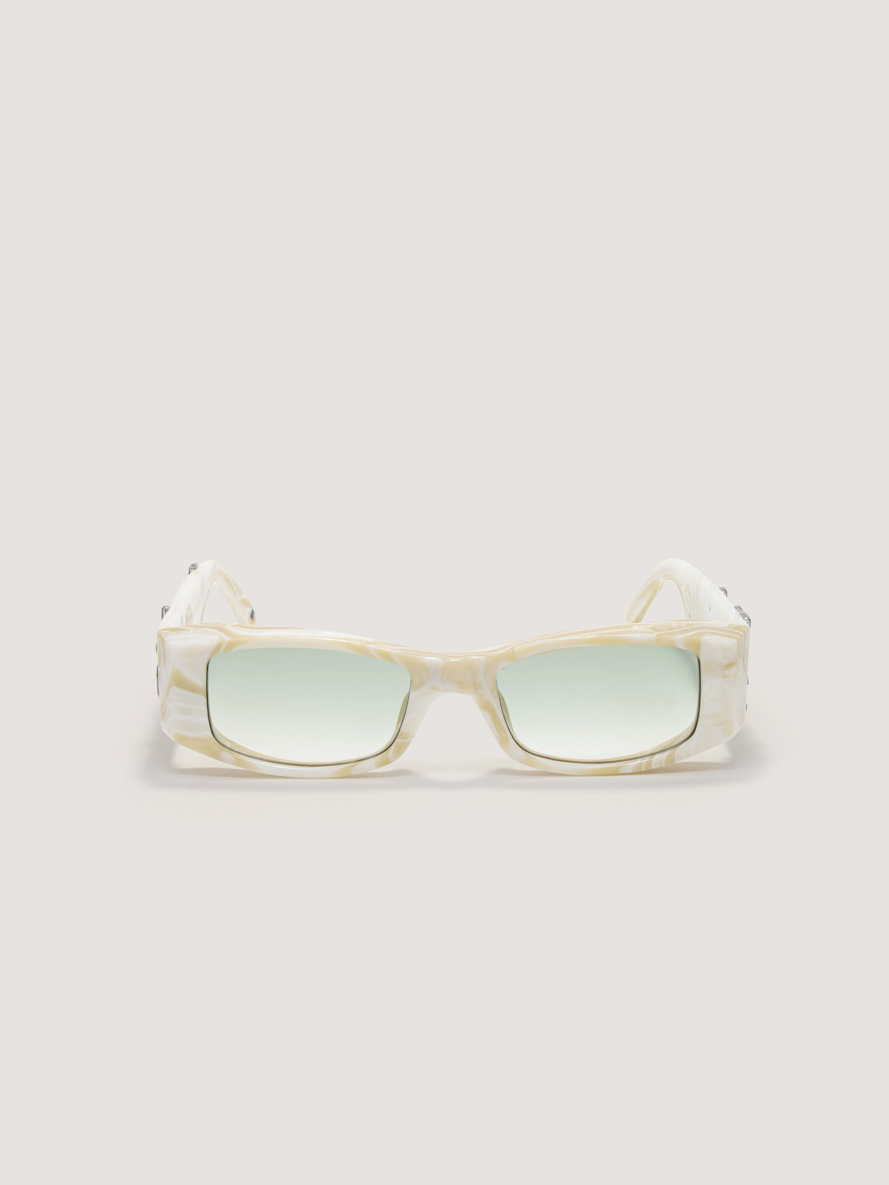PALM ANGELS Angel Sunglasses SHINY BLACK PA1020100751