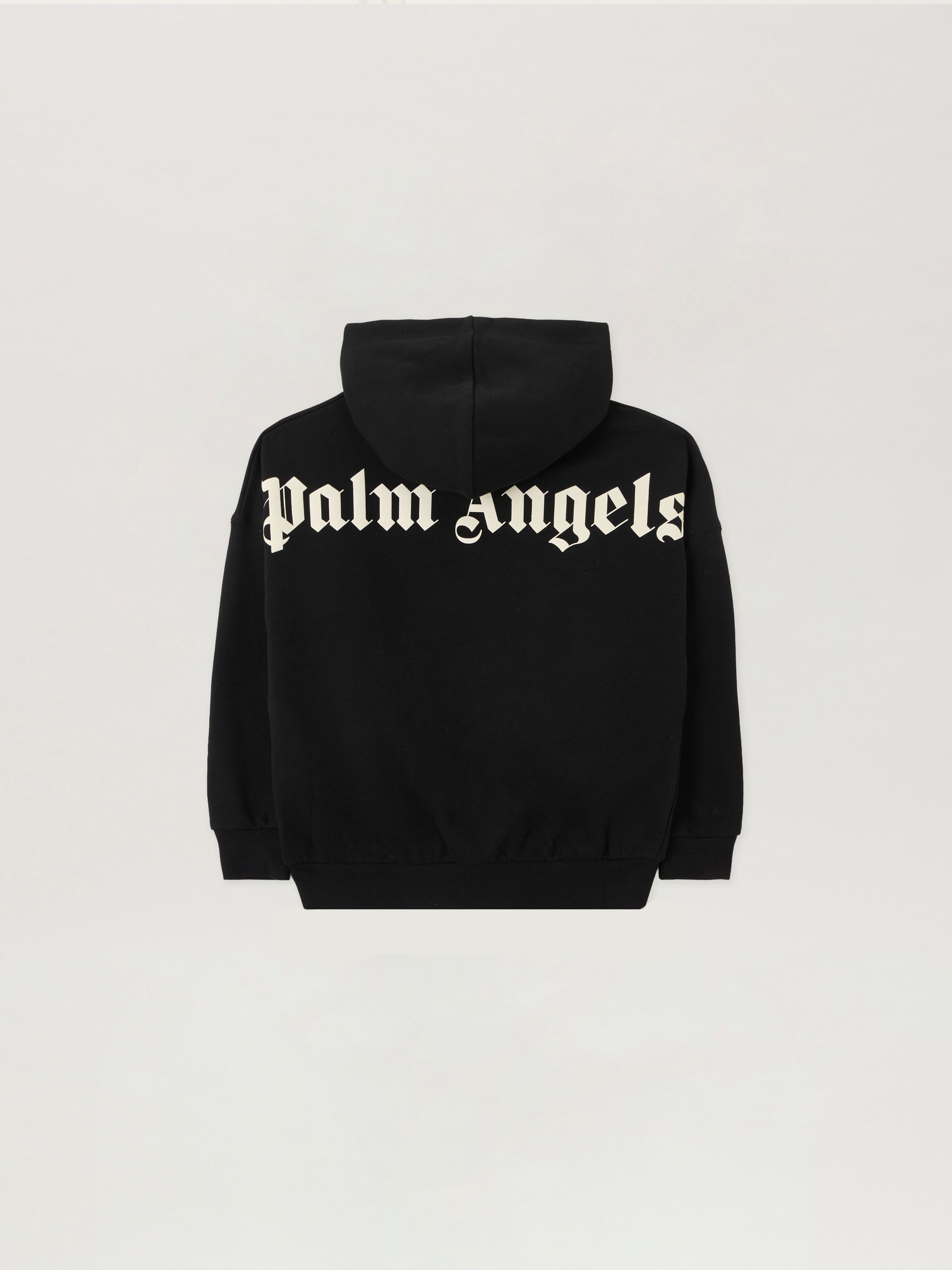 PALM ANGELS Overlogo Oversize Fit Hoodie NERO/BLACK PBBB011S26FLE001
