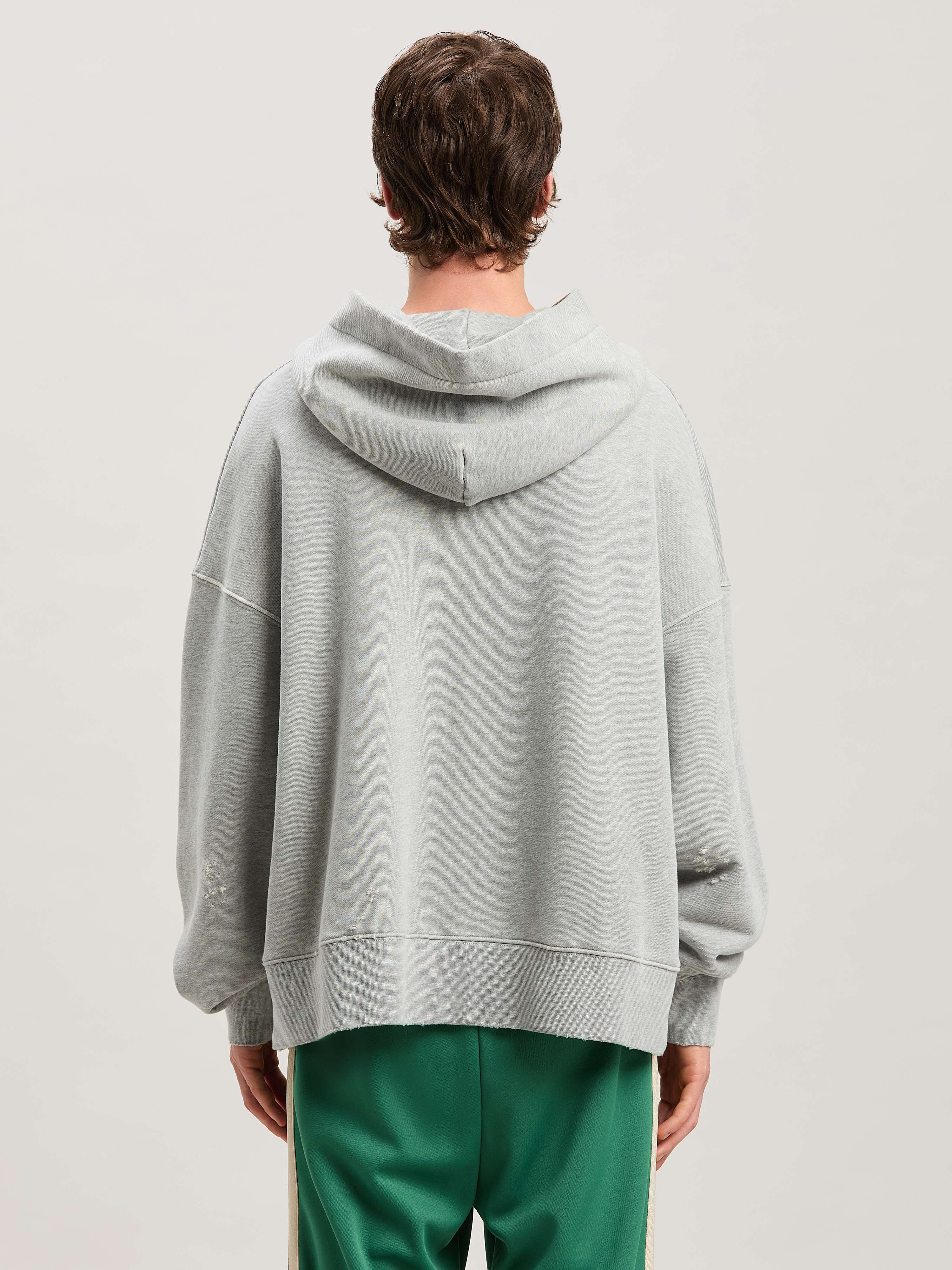 PALM ANGELS  Hoodie mit Bären-Prints GREY MELANGE - MULTICOLOR PMBB172S25FLE002
