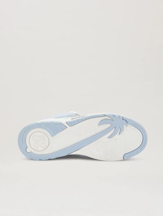 PALM ANGELS  Venice Sneaker BIANCO - BABY BLU PMIA101S25LEA001