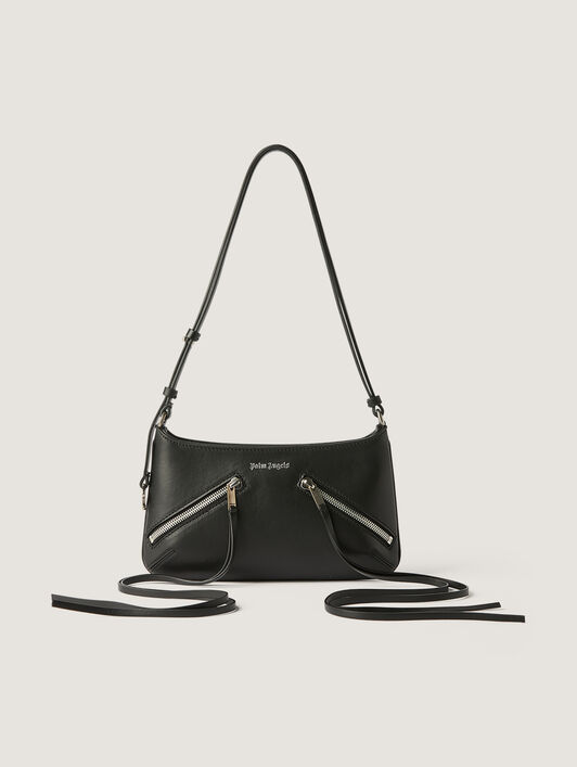 Zip-Up Giorgina Bag PALM ANGELS Zip-Up Giorgina Bag BLACK - BLACK PWNN03EF25LEA001