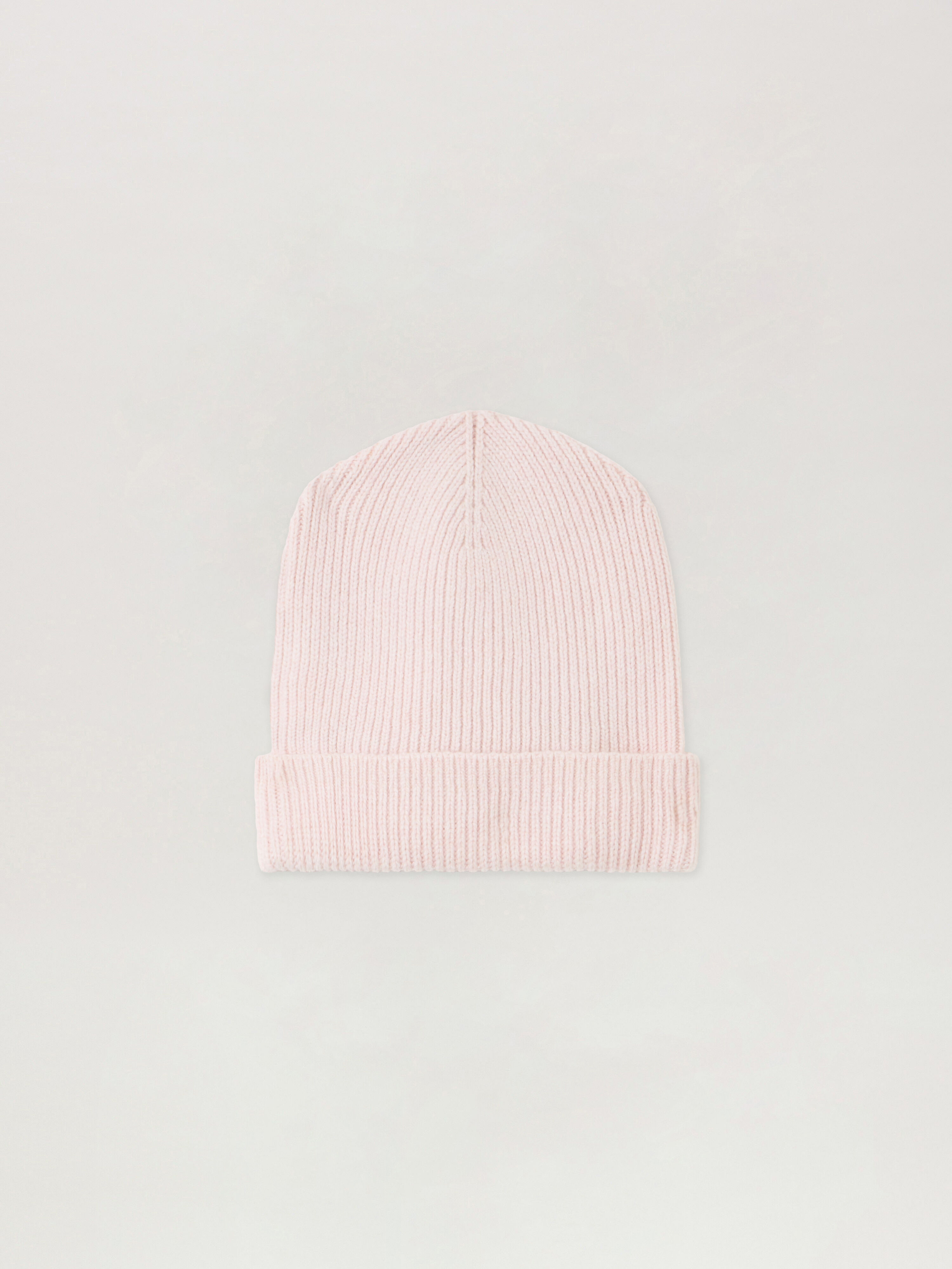 PALM ANGELS Logo Knit Beanie ROSE PINK - BRICK RED PGLC006F25KNI001