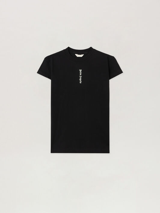 PALM ANGELS Overlogo T-Shirt Dress NERO/BLACK PGDB002S26JER001