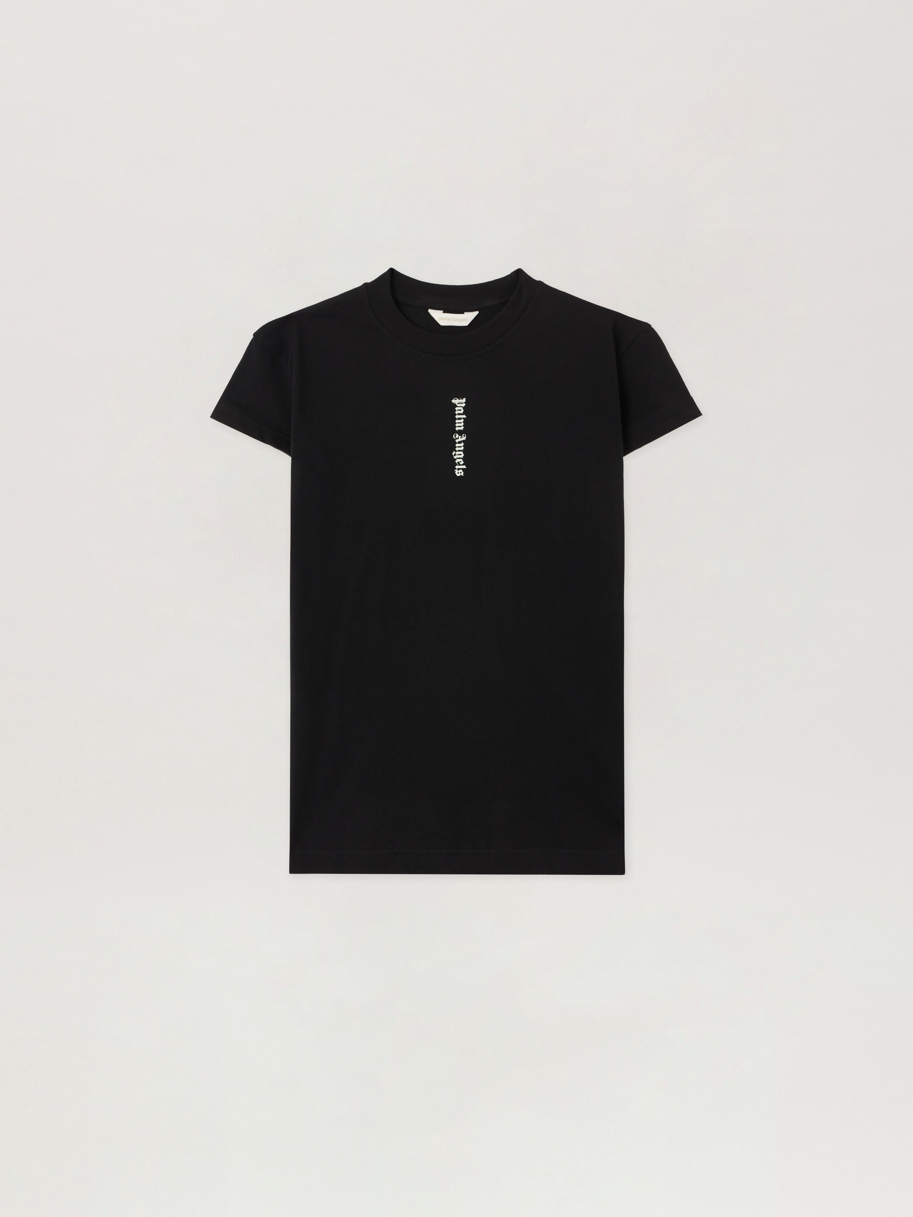 PALM ANGELS Overlogo T-Shirt Dress NERO/BLACK PGDB002S26JER001