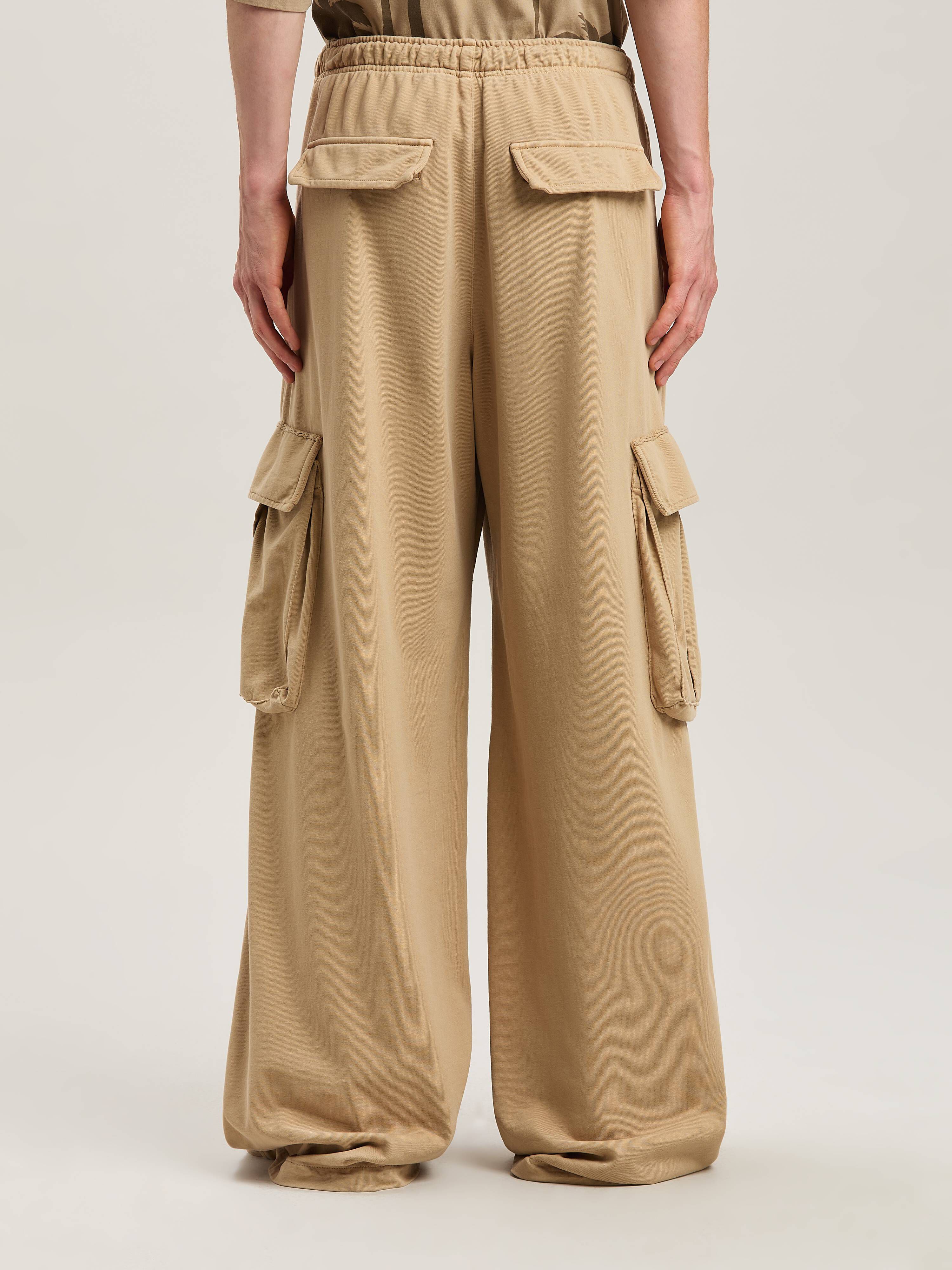 PALM ANGELS  Camel Cargo Pants CAMEL - CAMEL PMCF034S25FAB001
