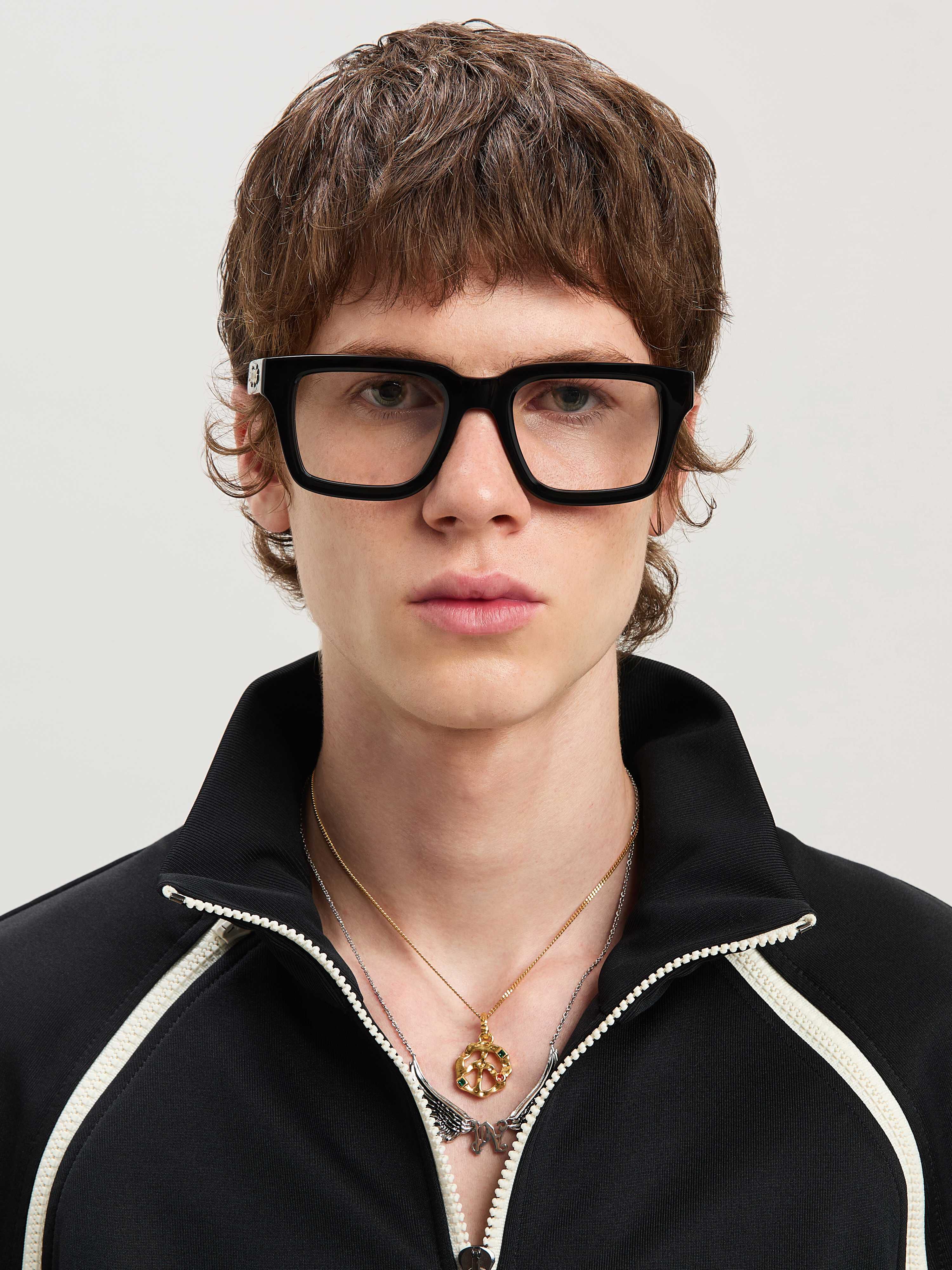 PALM ANGELS  Style 19 Brille BLACK - DARK GREY PERJ019S25PLA001