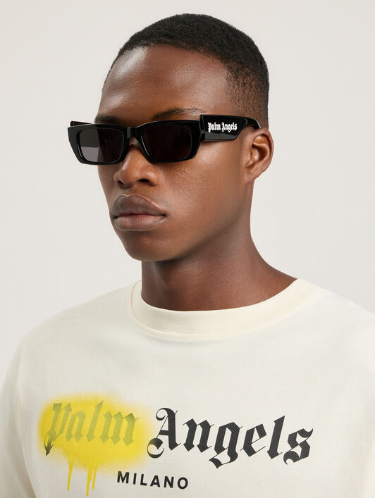 PALM ANGELS Palm Sunglasses BLACK PA1021100753