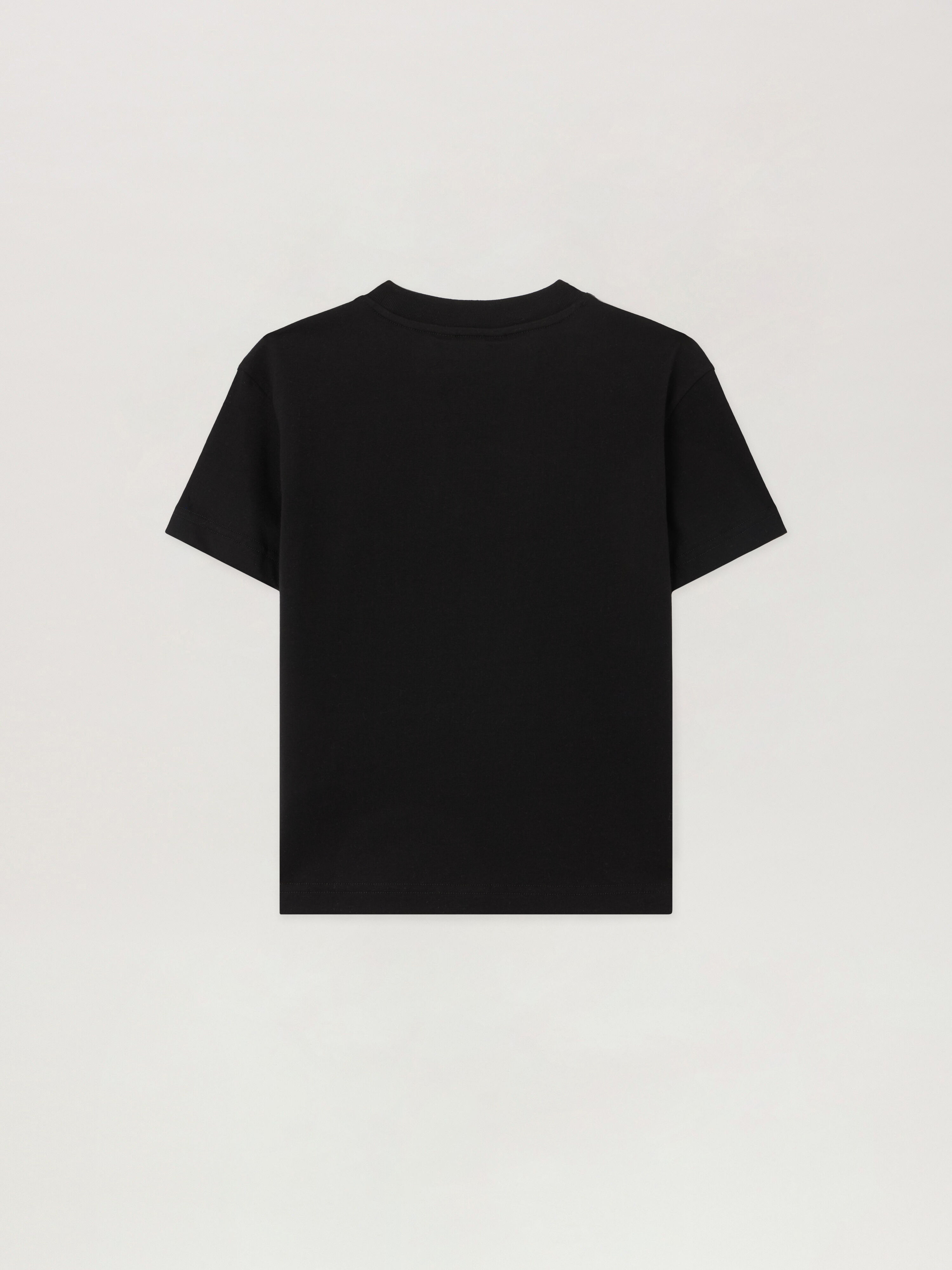 PALM ANGELS Palm Dog.Tshirt NERO/BLACK PBAA003S26JER008