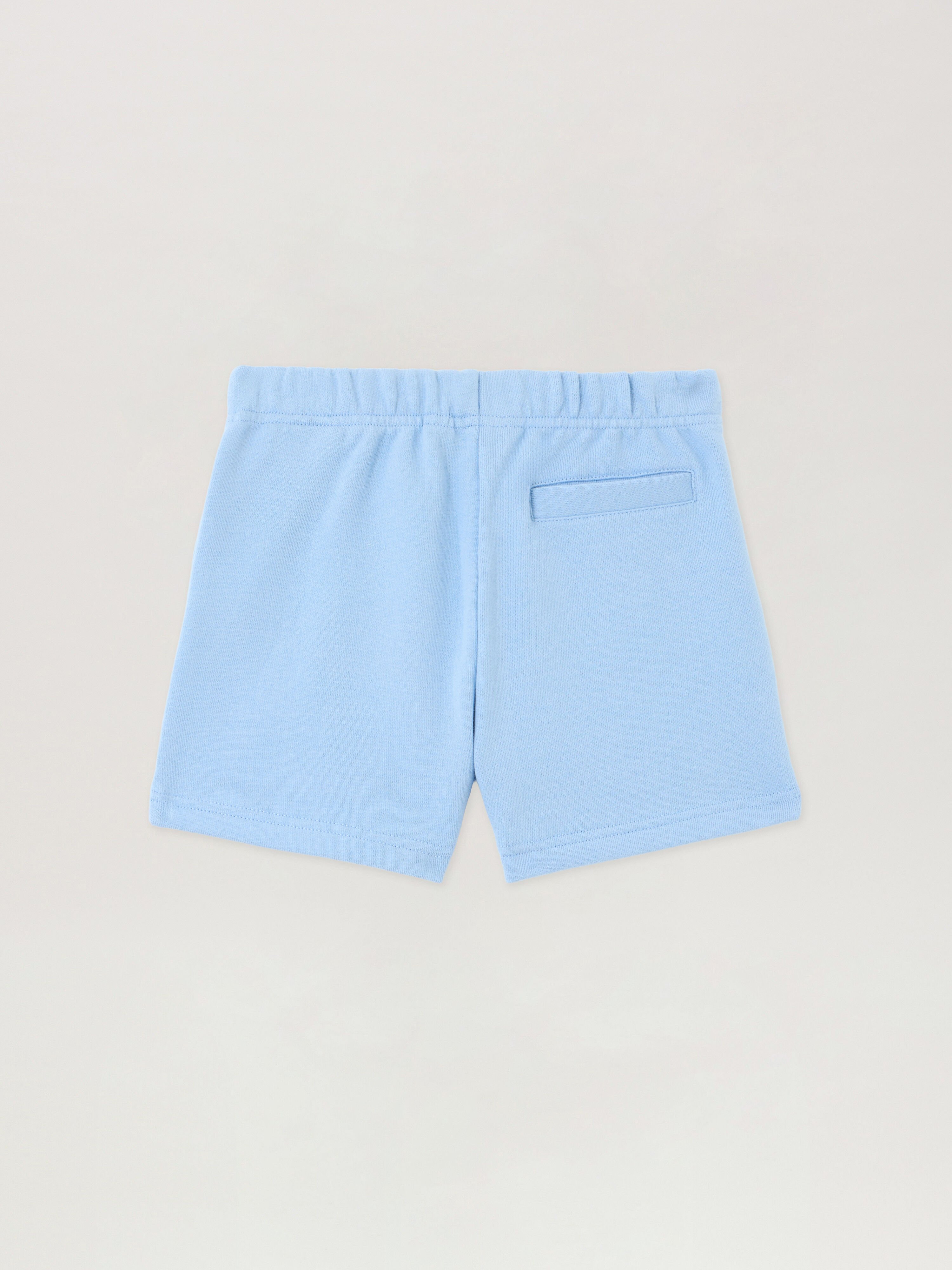 PALM ANGELS Classic Logo Sweat Short CELESTE/LIGHT BLUE PB6X003S26FLE001
