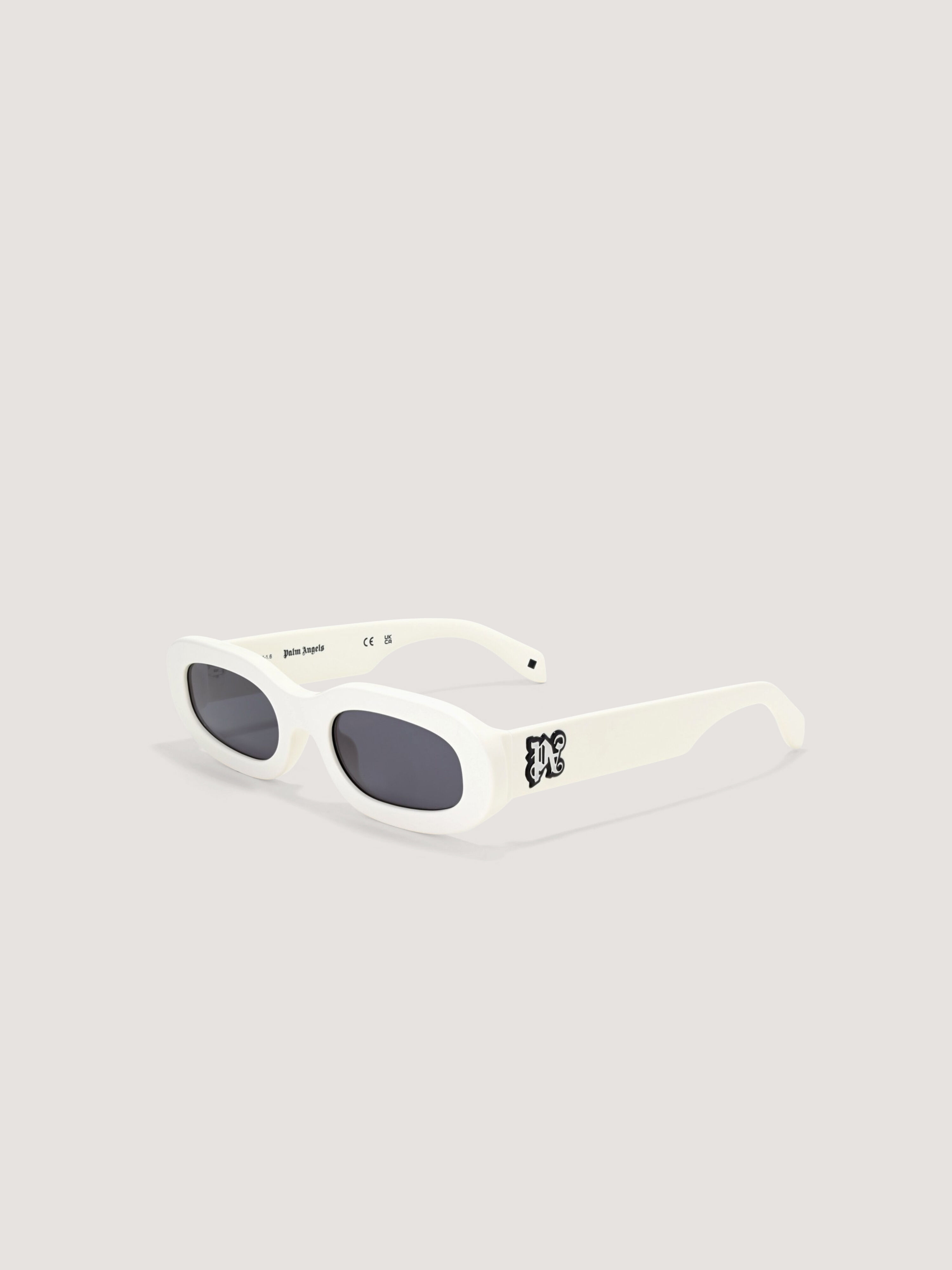 Yolo Sunglasses PALM ANGELS Yolo Sunglasses SHINY WHITE PA1032010753