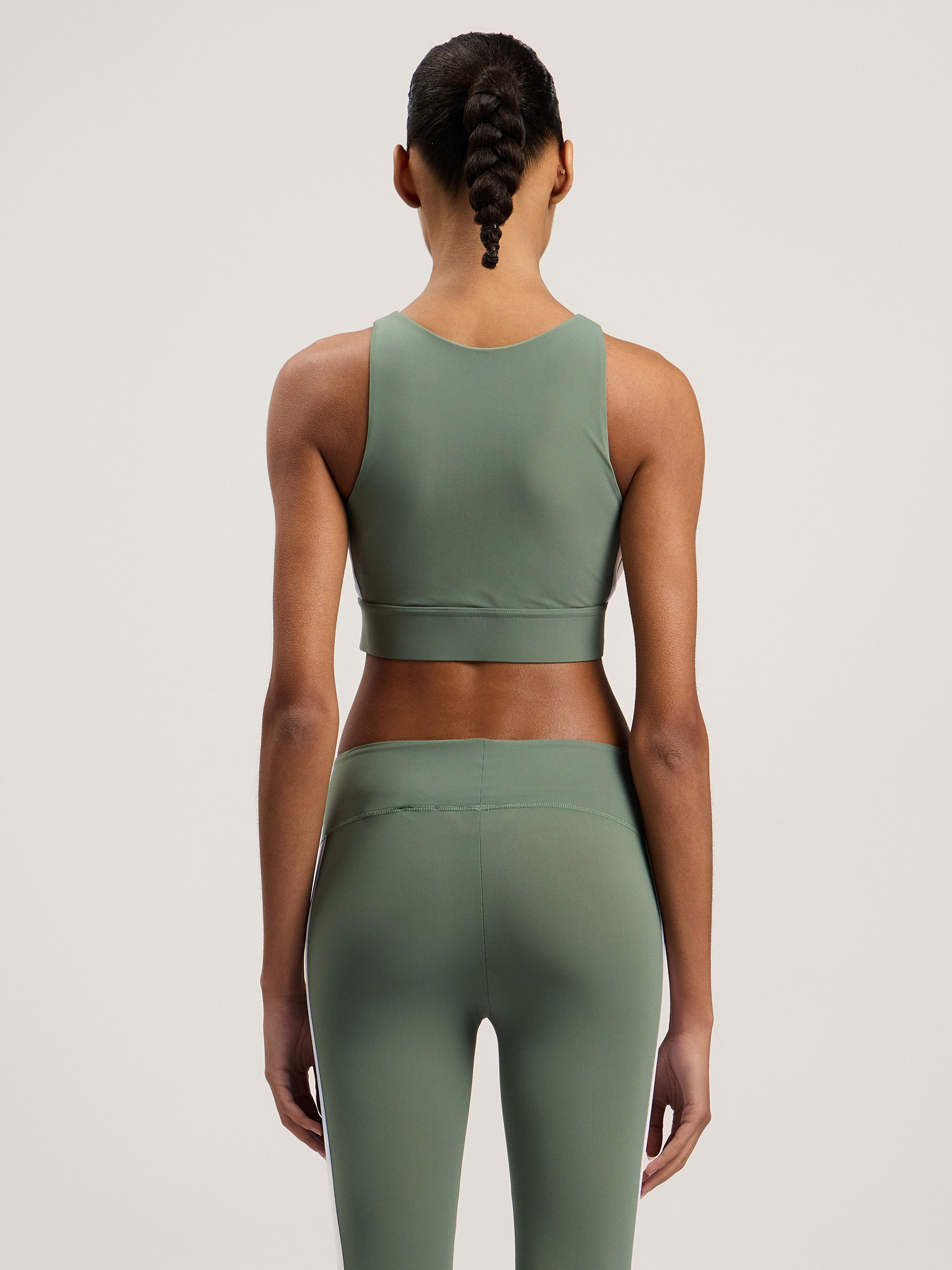 PALM ANGELS Training Track Top Sage SAGE WHITE PWVO001C99FAB002