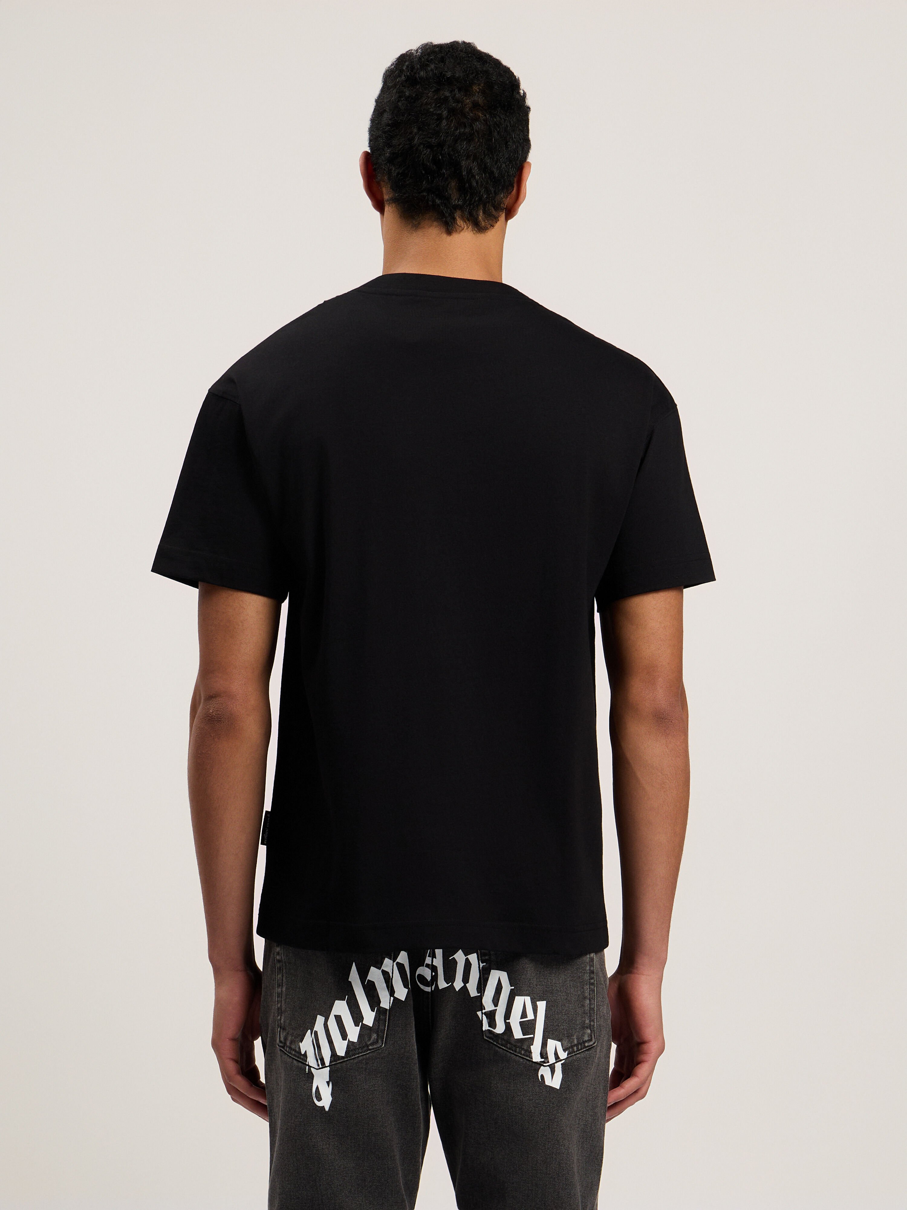 Spray City Los Angeles T-Shirt in Black/Green for Men | Palm Angels®
