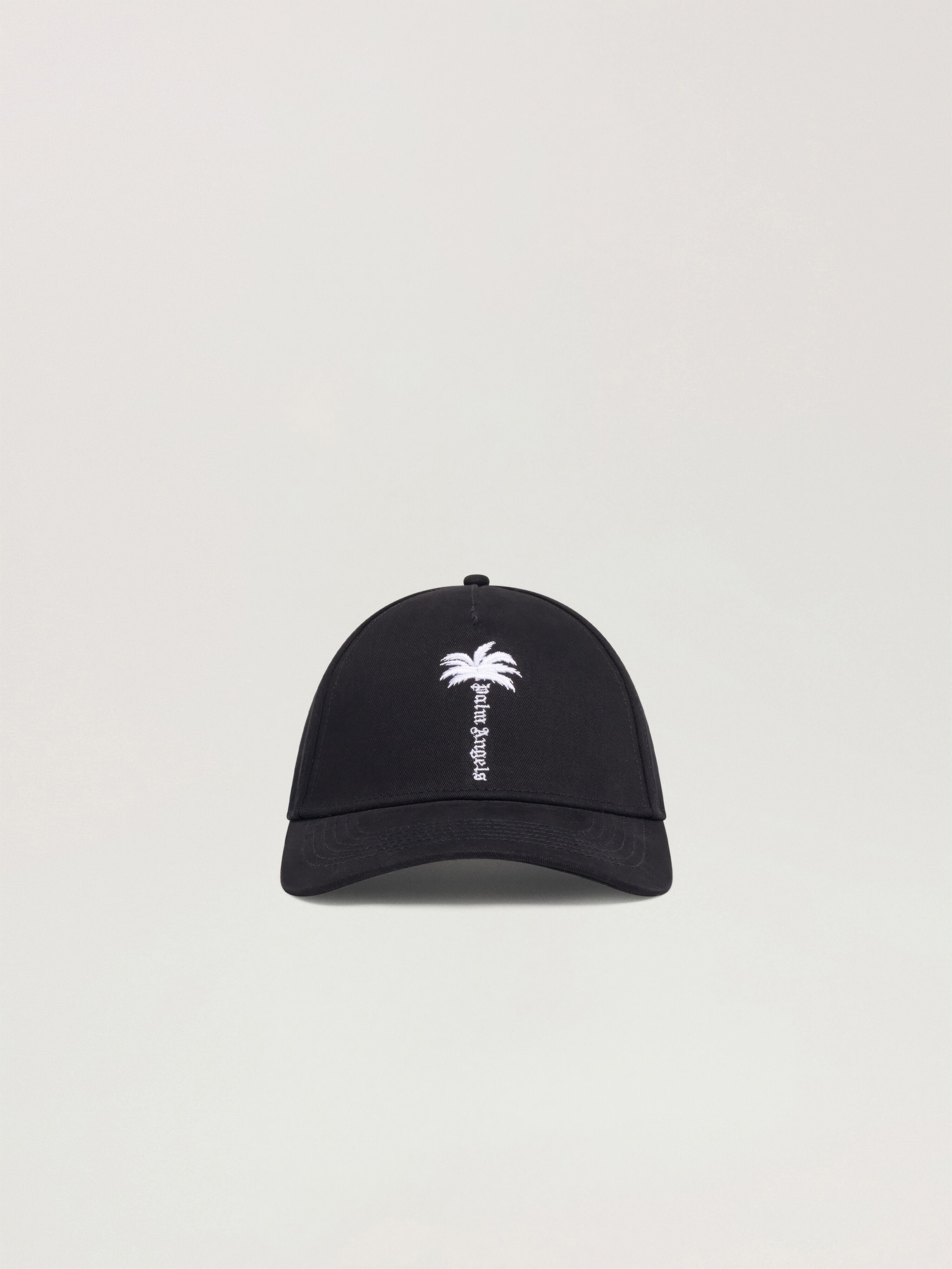 Palm Tree Cap PALM ANGELS Palm Tree Cap BLACK - OFF WHITE PAWLB01W26FB10