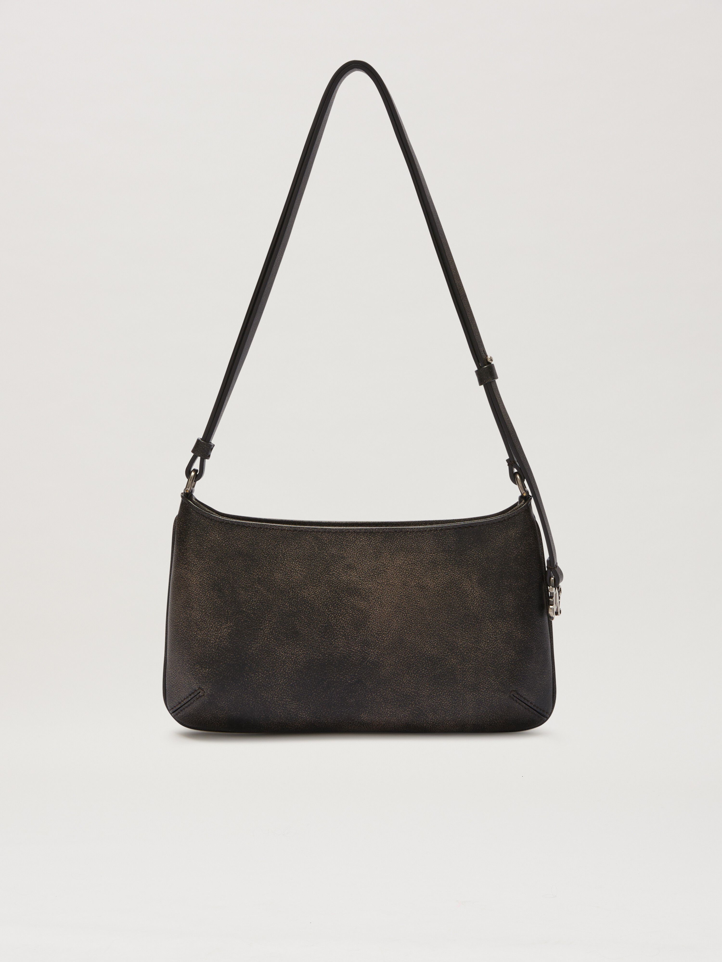PALM ANGELS  Giorgina shoulder bag DARK BROWN PWNN028S25LEA002