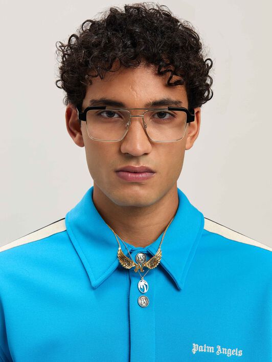 PALM ANGELS  Style 17 eyewear BLACK - NO COLOR PERJ017S25PLA001