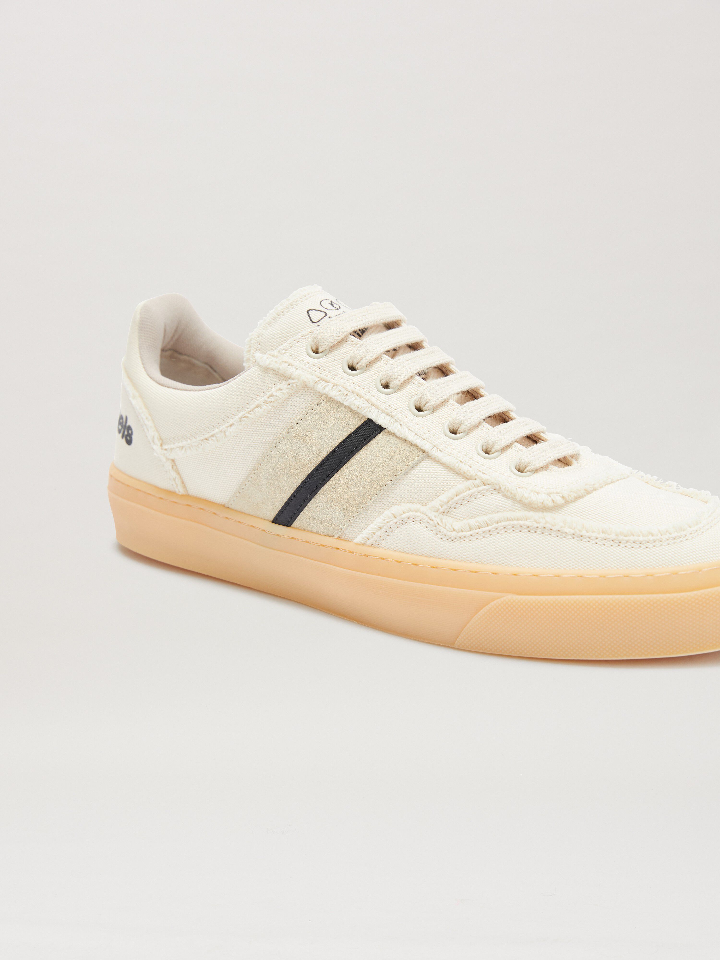 PALM ANGELS  Monaco Sneaker Moncler x Palm Angels BEIGE - BLACK PMIA104T25LEA001