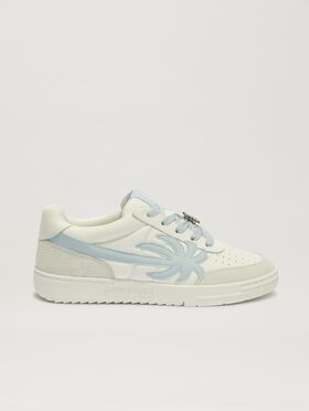 PALM ANGELS  Palm University Sneaker BLACK - WHITE PMIA099S25LEA002