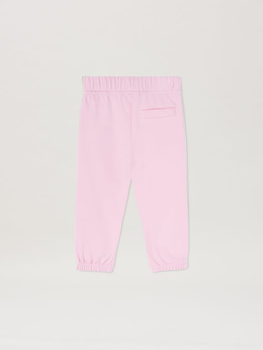 PALM ANGELS  Track sweatpants ROSE PINK BLACK PGXD002S25FLE005