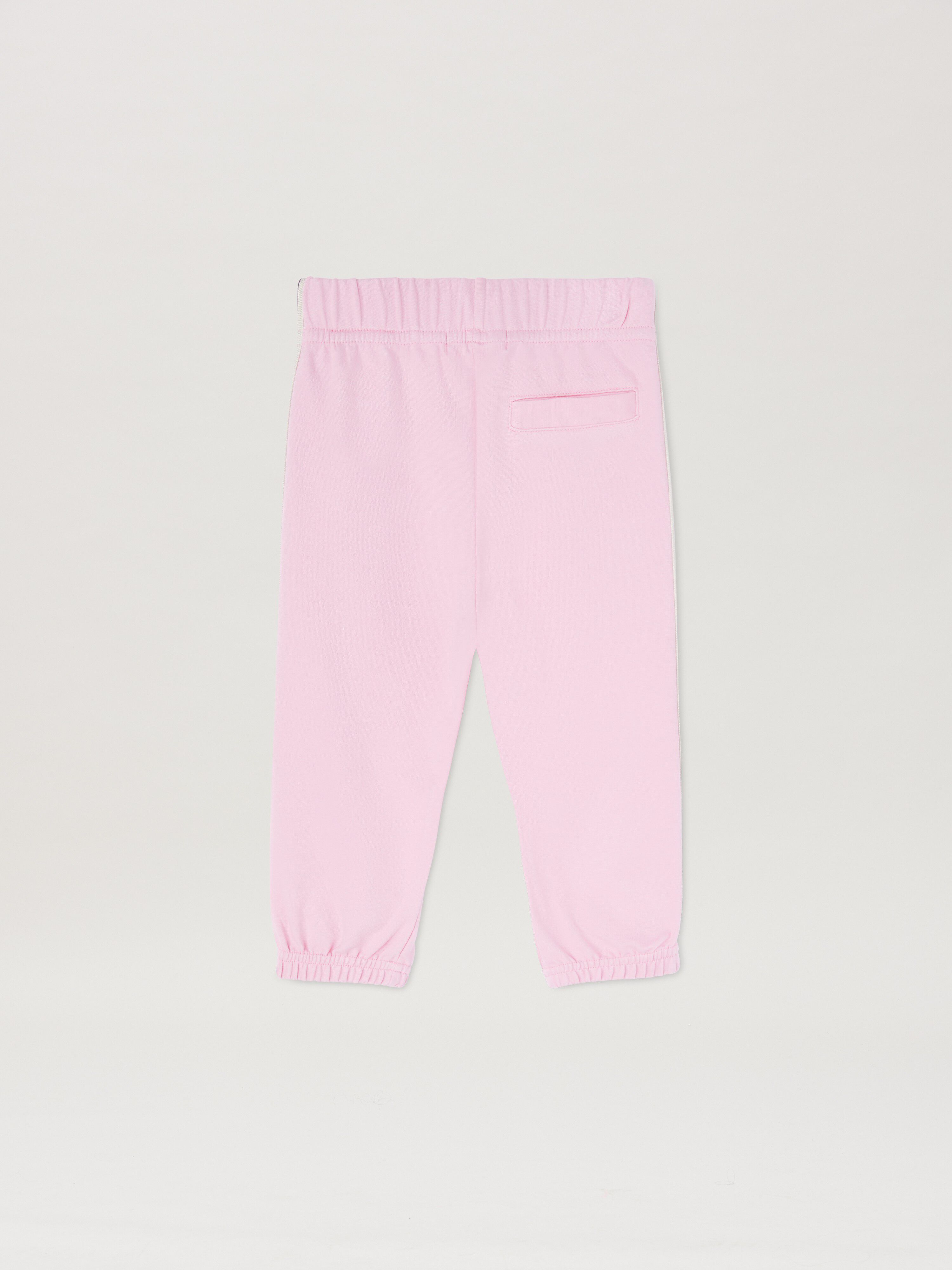 PALM ANGELS  Track sweatpants ROSE PINK BLACK PGXD002S25FLE005