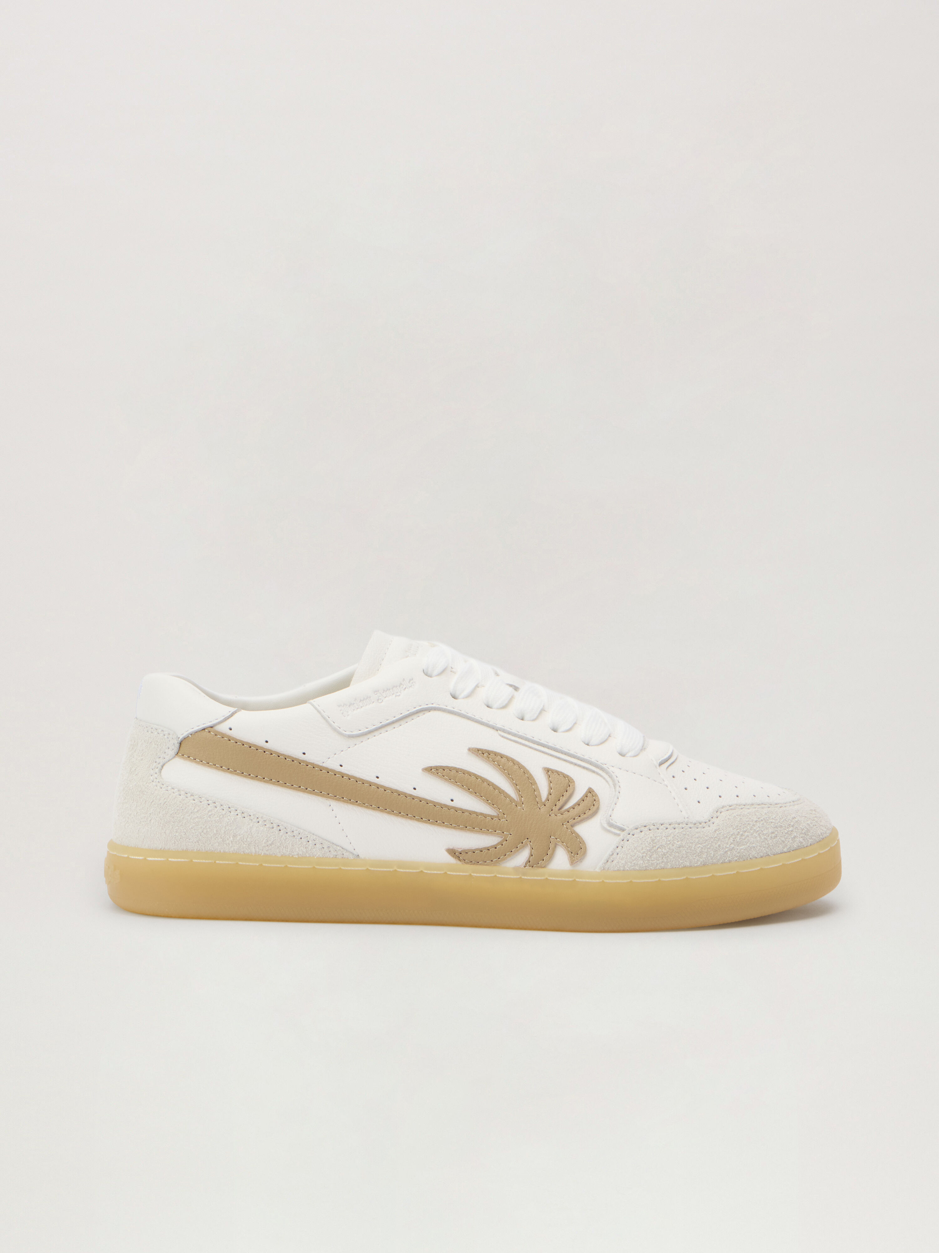 PALM ANGELS New Palm 1 WHITE - BEIGE PMIA099F25LEA001