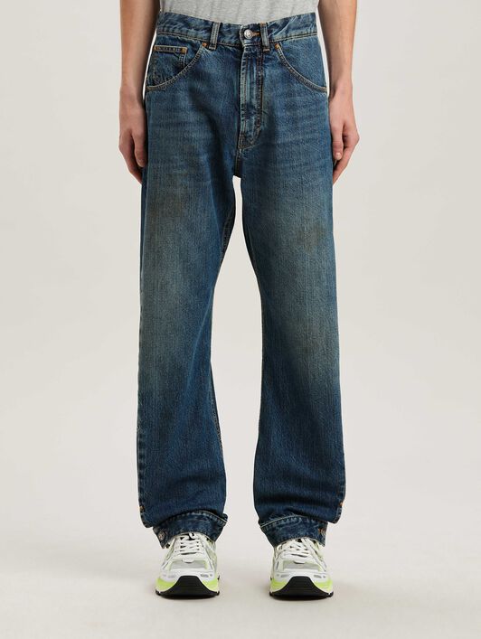 PALM ANGELS  Jeanshosen BLUE - LIGHT BLUE PMYA048S25DEN001
