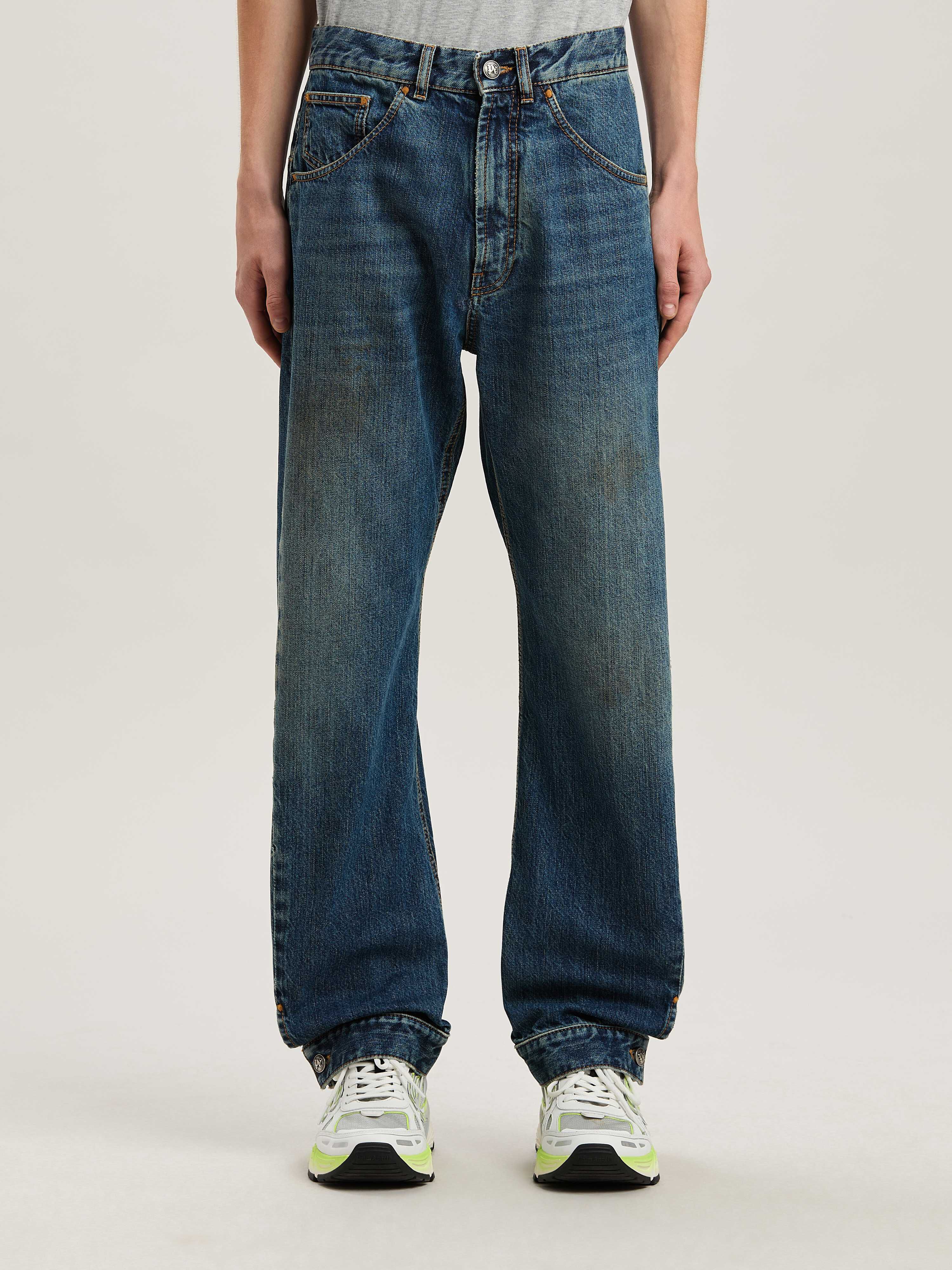 PALM ANGELS  Jeanshosen BLUE - LIGHT BLUE PMYA048S25DEN001