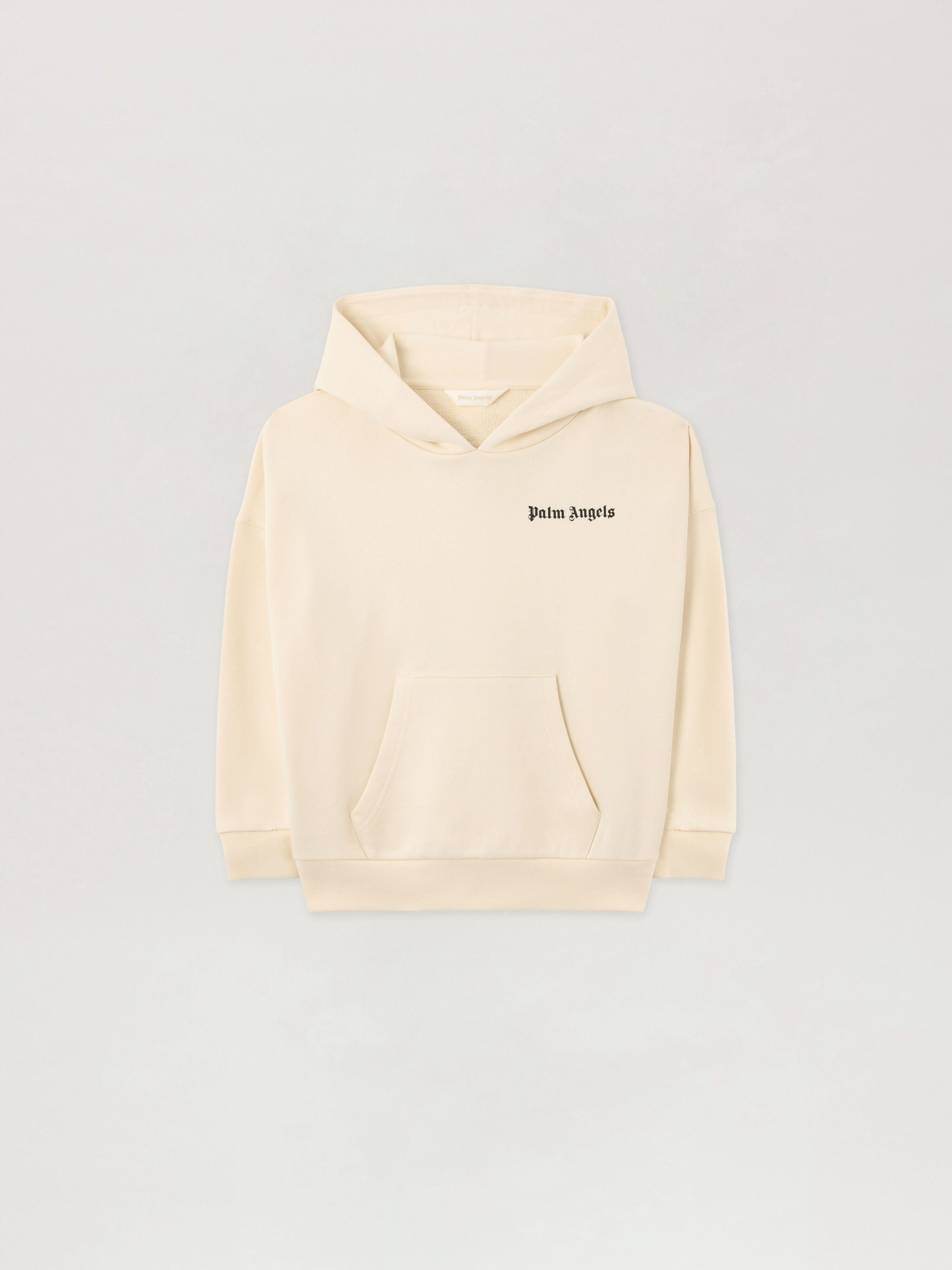 PALM ANGELS Overlogo Oversize Fit Hoodie OFF WHITE PBBB011S26FLE001