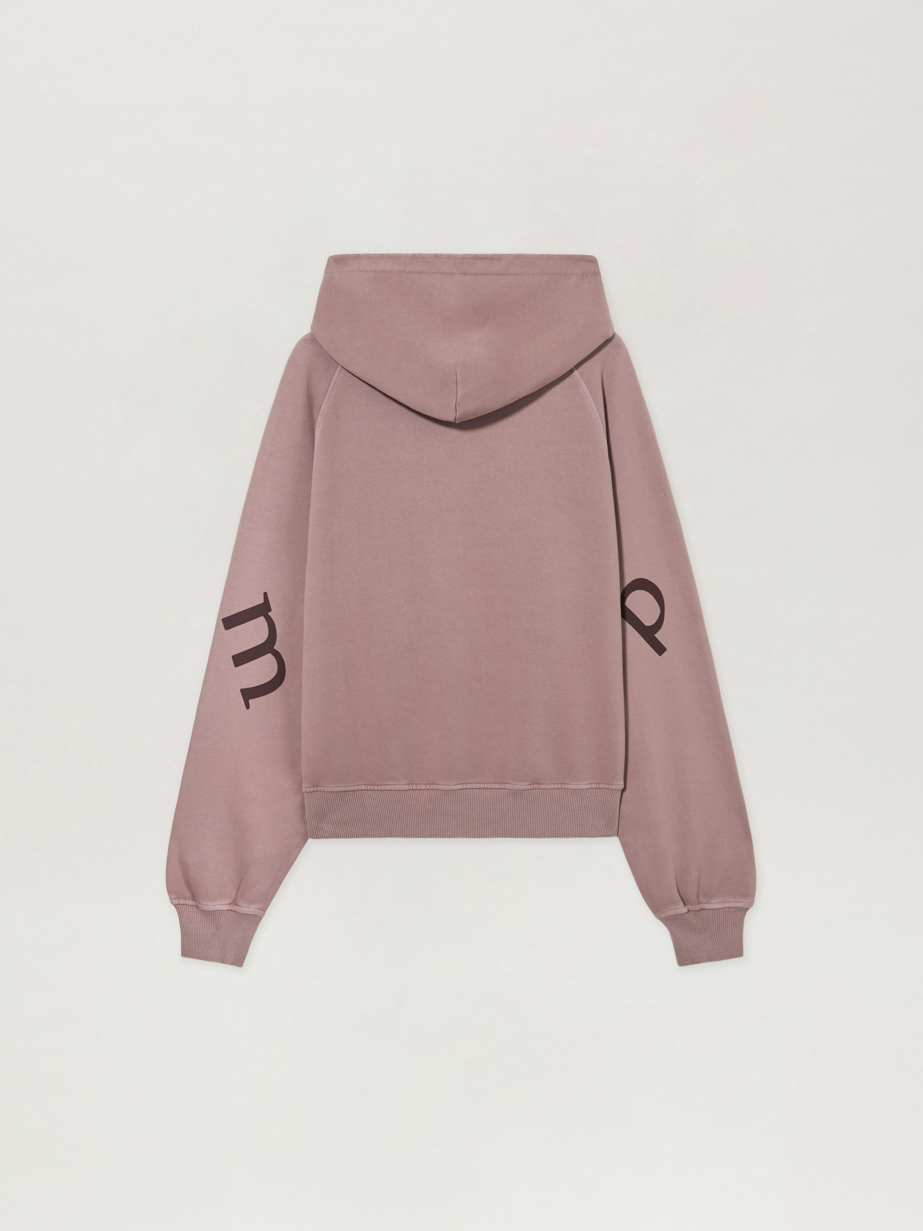 Felpa Con Cappuccio Devil Herald PALM ANGELS Felpa Con Cappuccio Devil Herald MAUVE - BROWN PAMBB06F26FL02