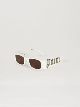PALM ANGELS Angel Sunglasses WHITE PERI001C99PLA001
