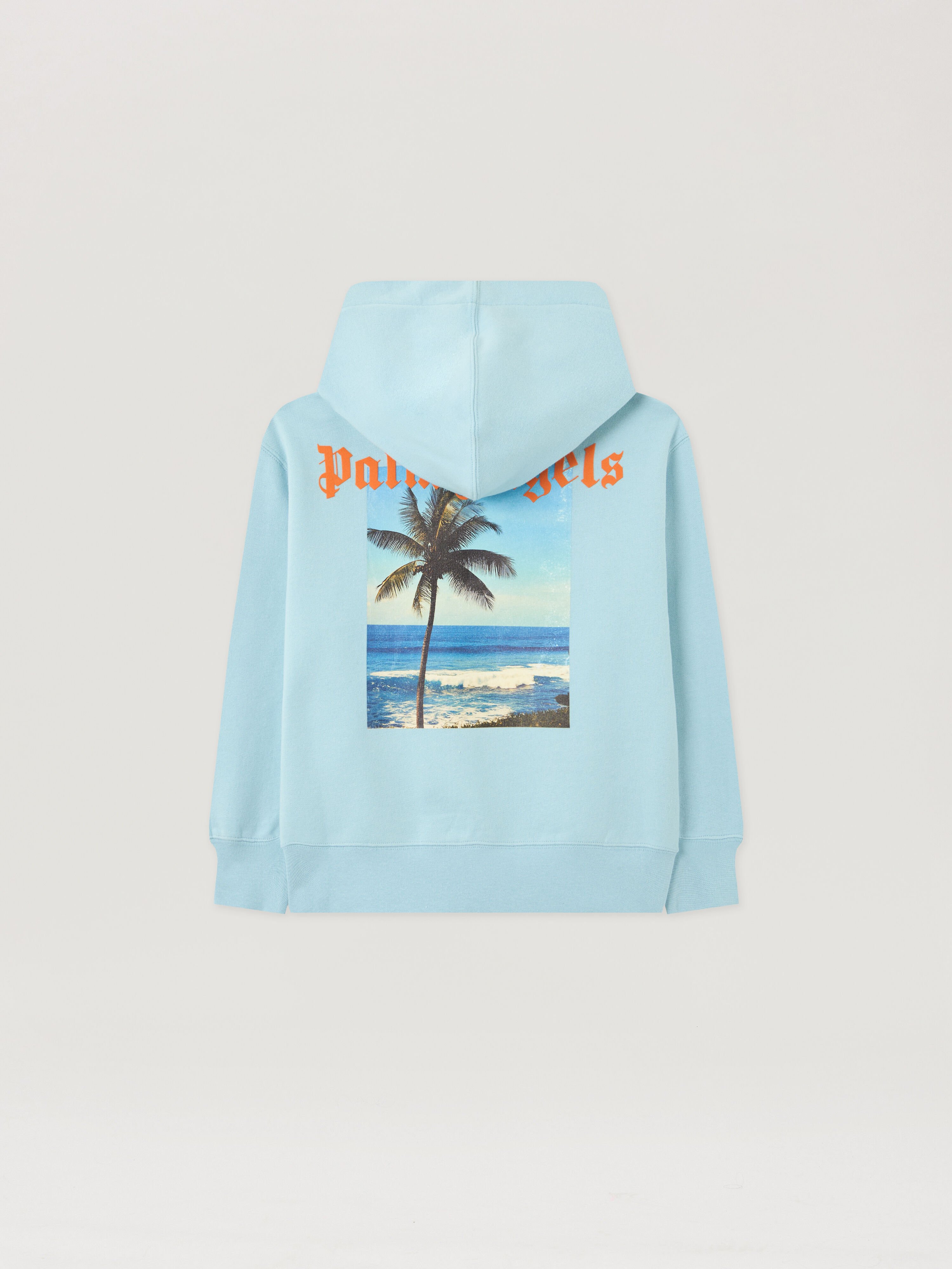 PALM ANGELS Since 2015 Hoodie BLU BIMBO/ BABY BLUE PBBB012S26FLE008