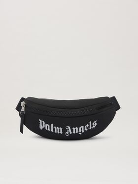 PALM ANGELS  Overlogo Fannypack LIGHT PINK OFFWHITE PG2X012S25JER001