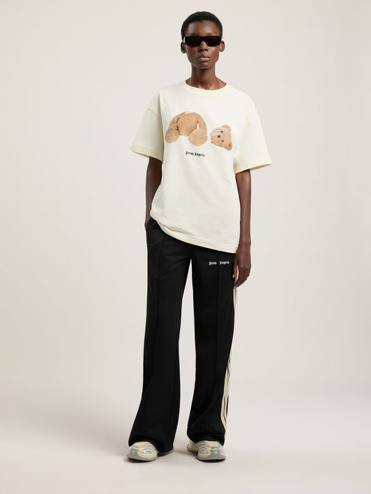 PALM ANGELS Bear T-Shirt White PMAA109T26JER003