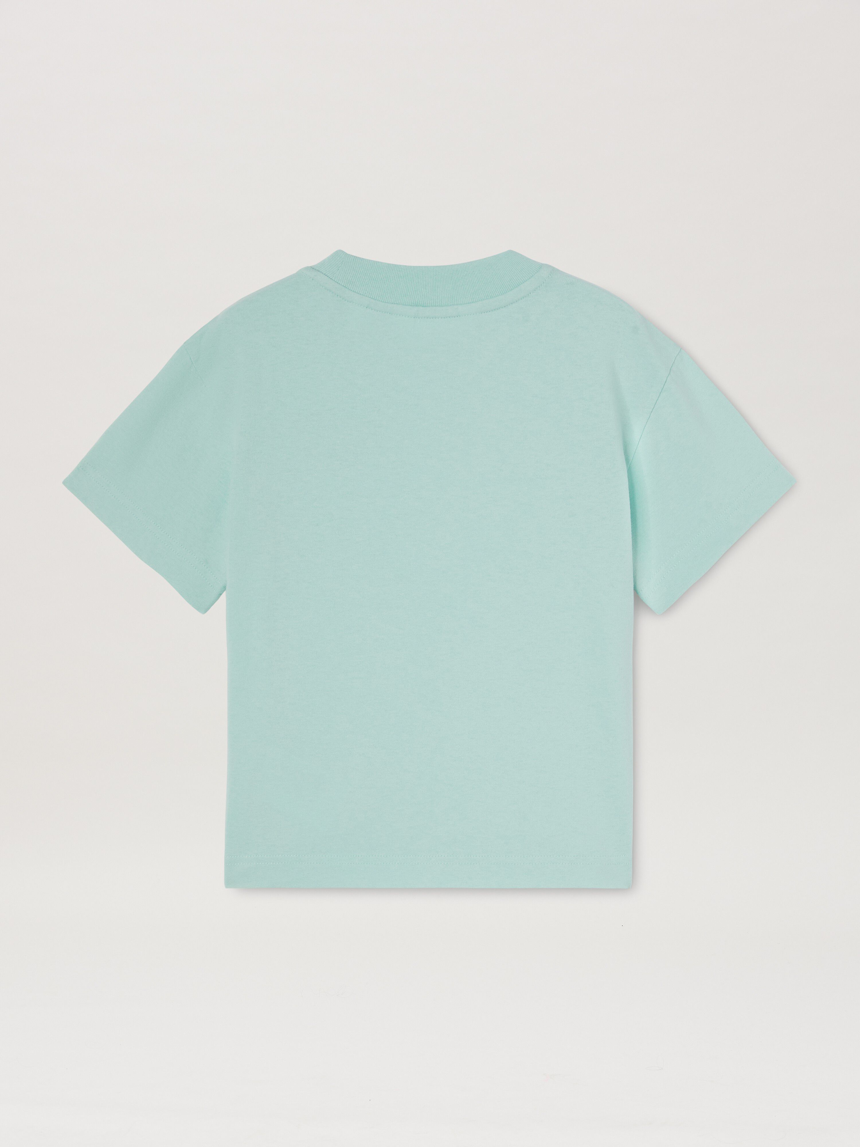 PALM ANGELS  The Palm T-Shirt MINT CHERRY PGAA002S25JER001