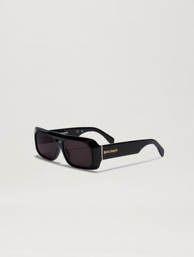 PALM ANGELS  Willow sunglasses BLACK - DARK GREY PERI10IS25PLA001