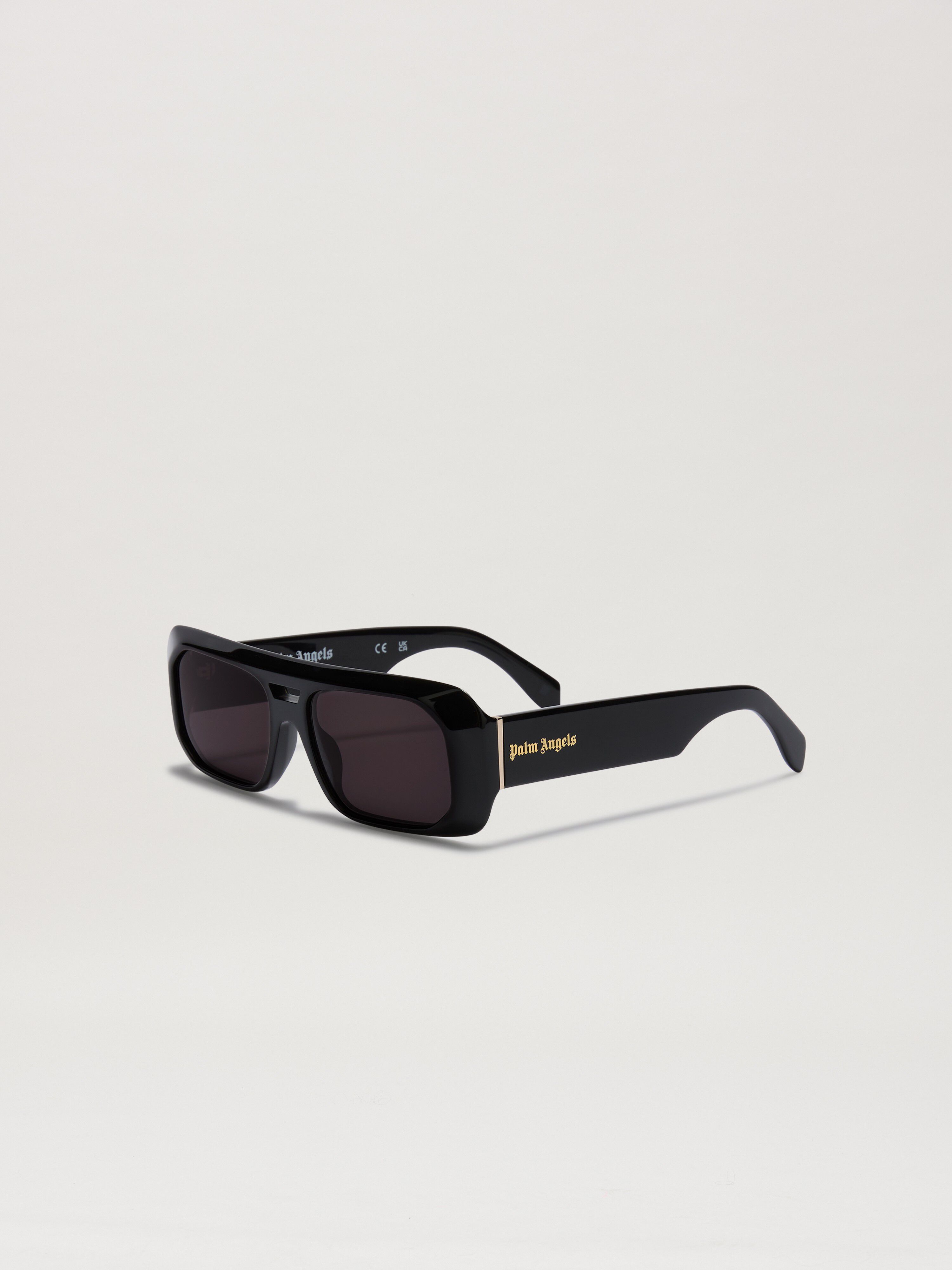 PALM ANGELS  Willow sunglasses BLACK - DARK GREY PERI102S25PLA001