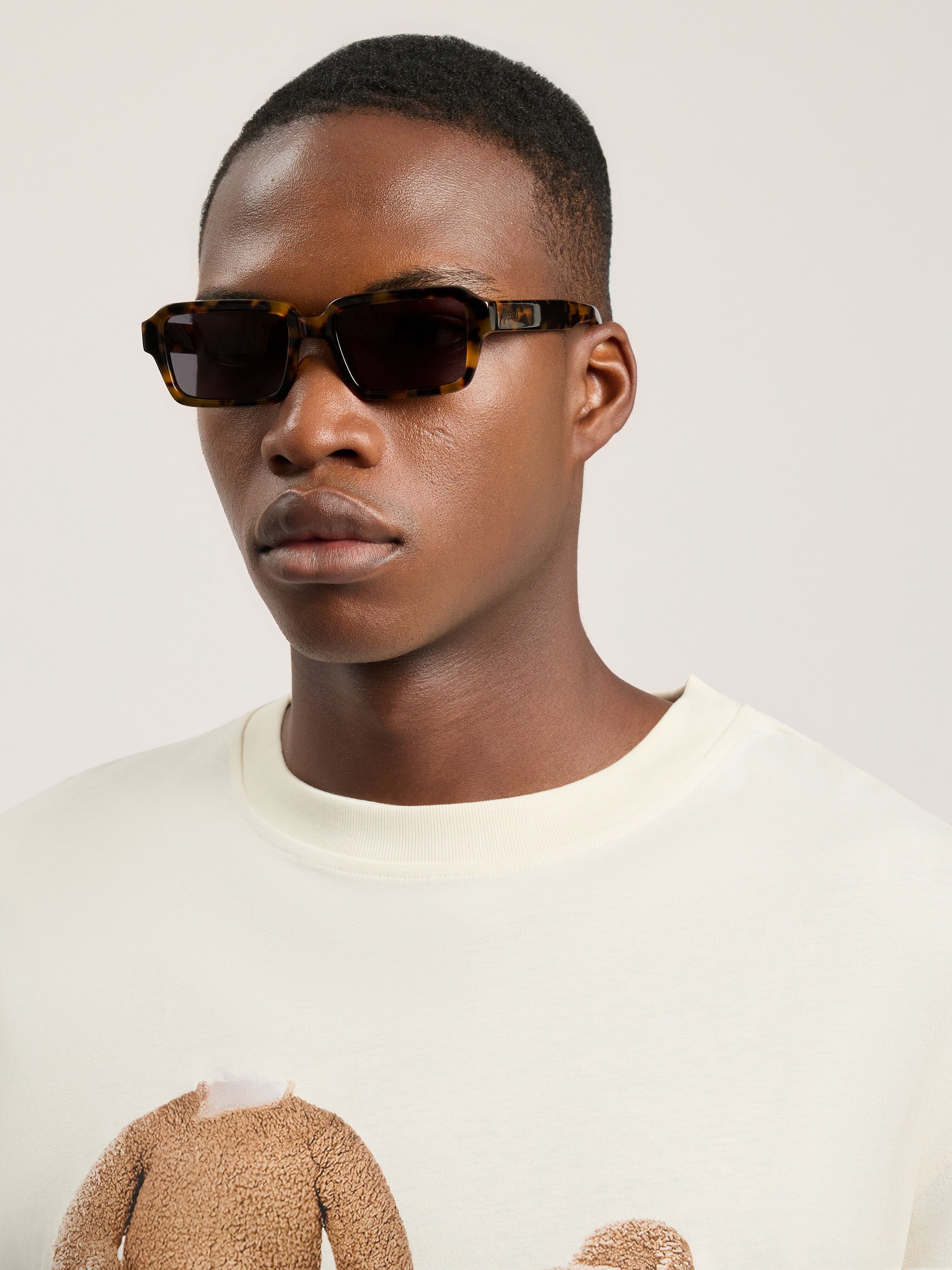 Homer Sunglasses PALM ANGELS Homer Sunglasses SHINY HAVANA PA1025600753
