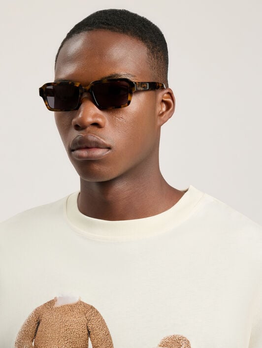 Homer Sunglasses PALM ANGELS Homer Sunglasses SHINY HAVANA PA1025600753