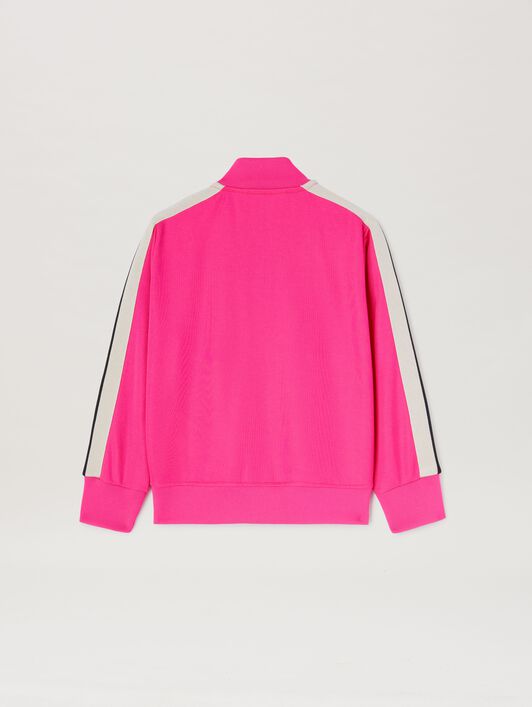PALM ANGELS  Track jacket FUCHSIA FLUO BLACK PGBD002S25FAB001