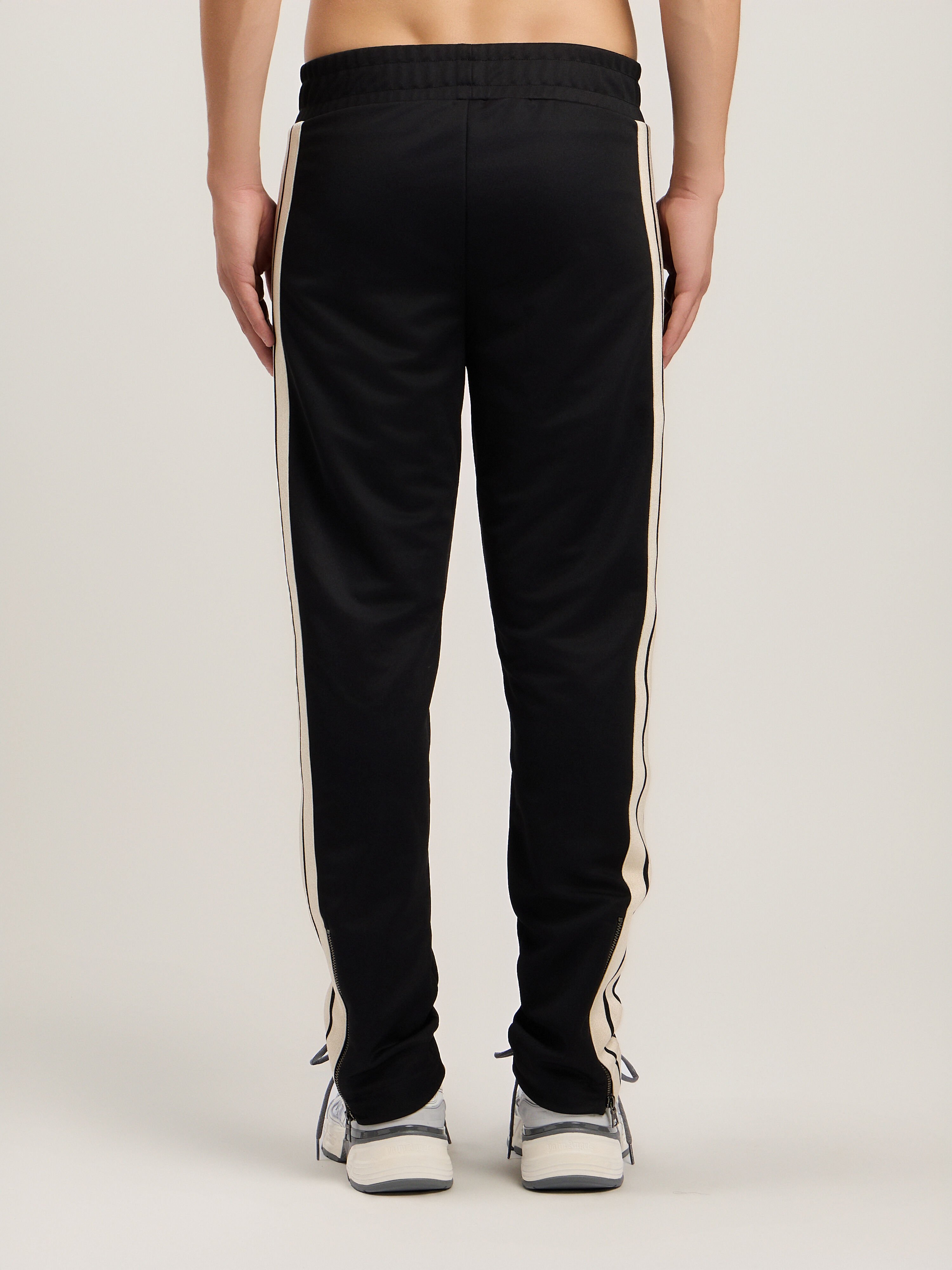 Classic Logo Track Pants in BLACK OFF WHITE for Men | Palm Angels®